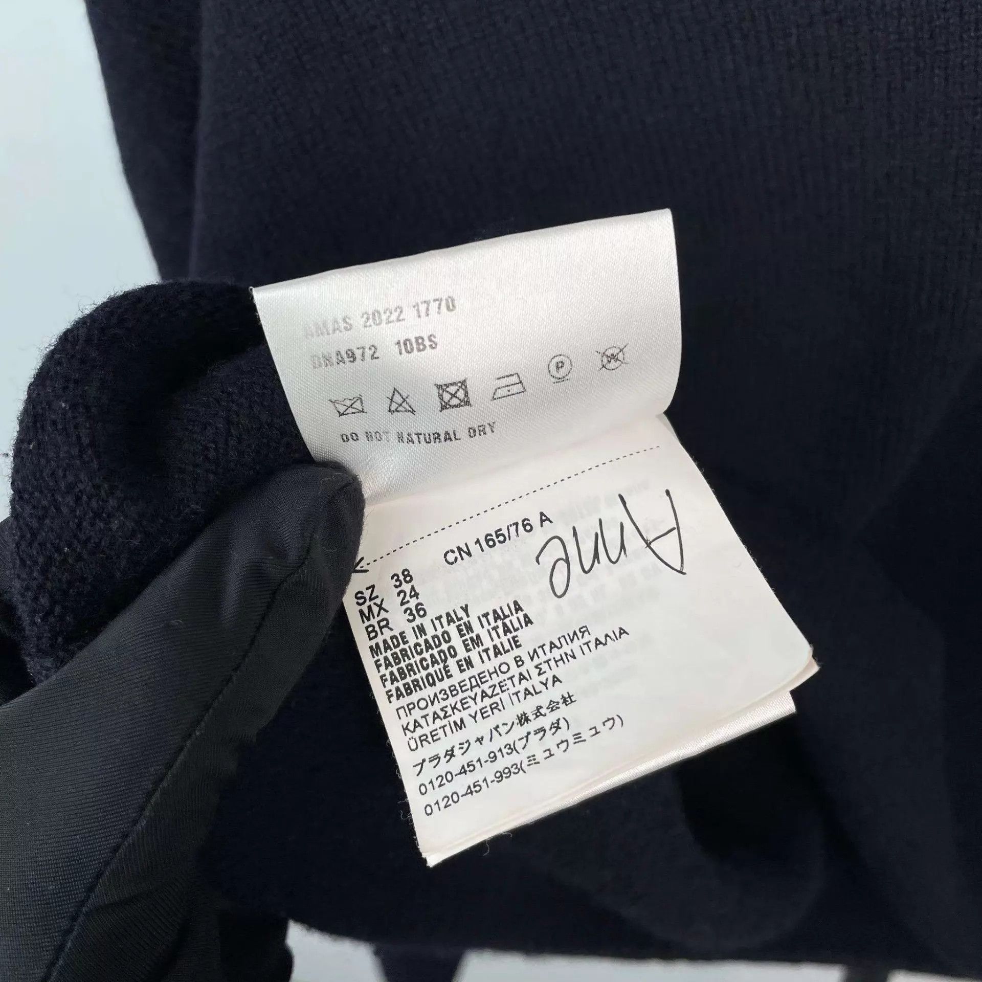 Miu Miu MIU MIU black sweater 38 95 New Size XS / US 0-2 / IT 36-38 - 5 Thumbnail