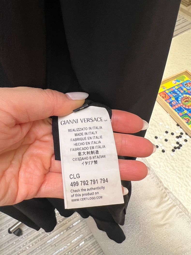 Versace Versace Silk paneled mermaid skirt Size L / US 10 / IT 46 - 5 Thumbnail