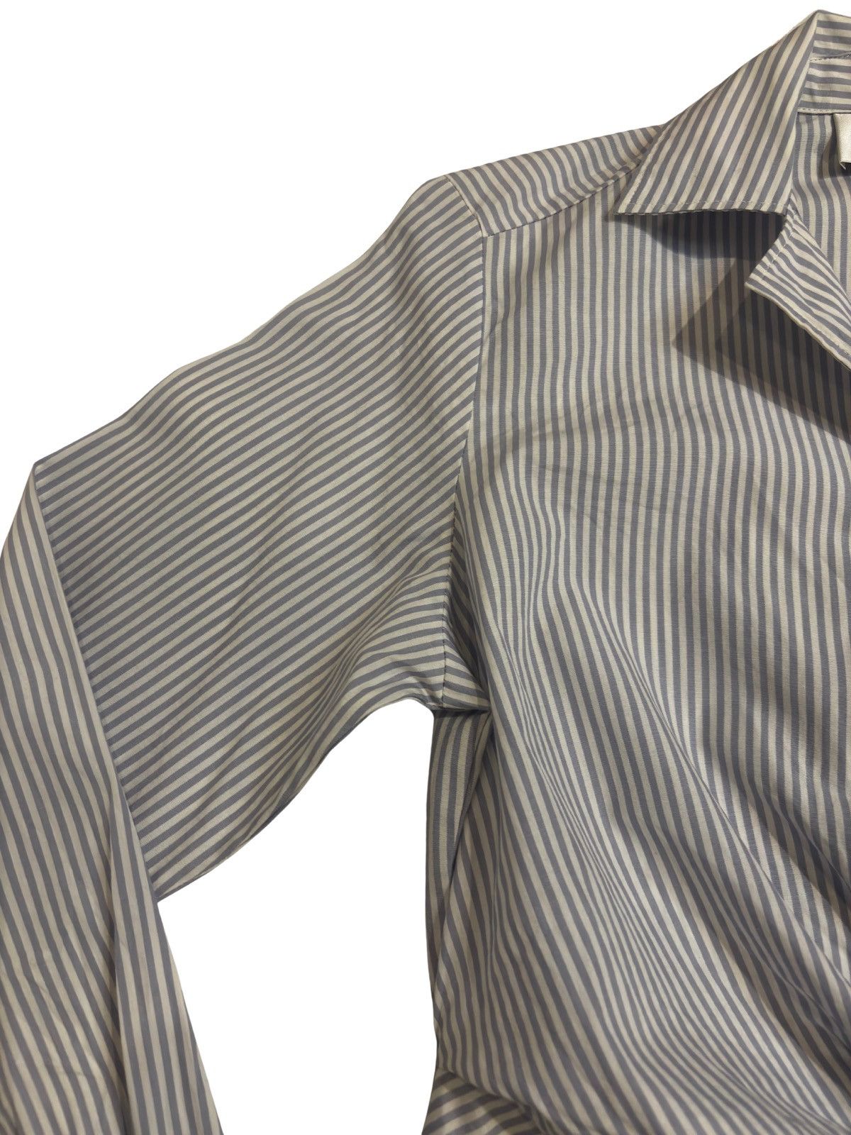 Talbots Gray striped Shirt.wt3040 Size XS / US 0-2 / IT 36-38 - 4 Thumbnail