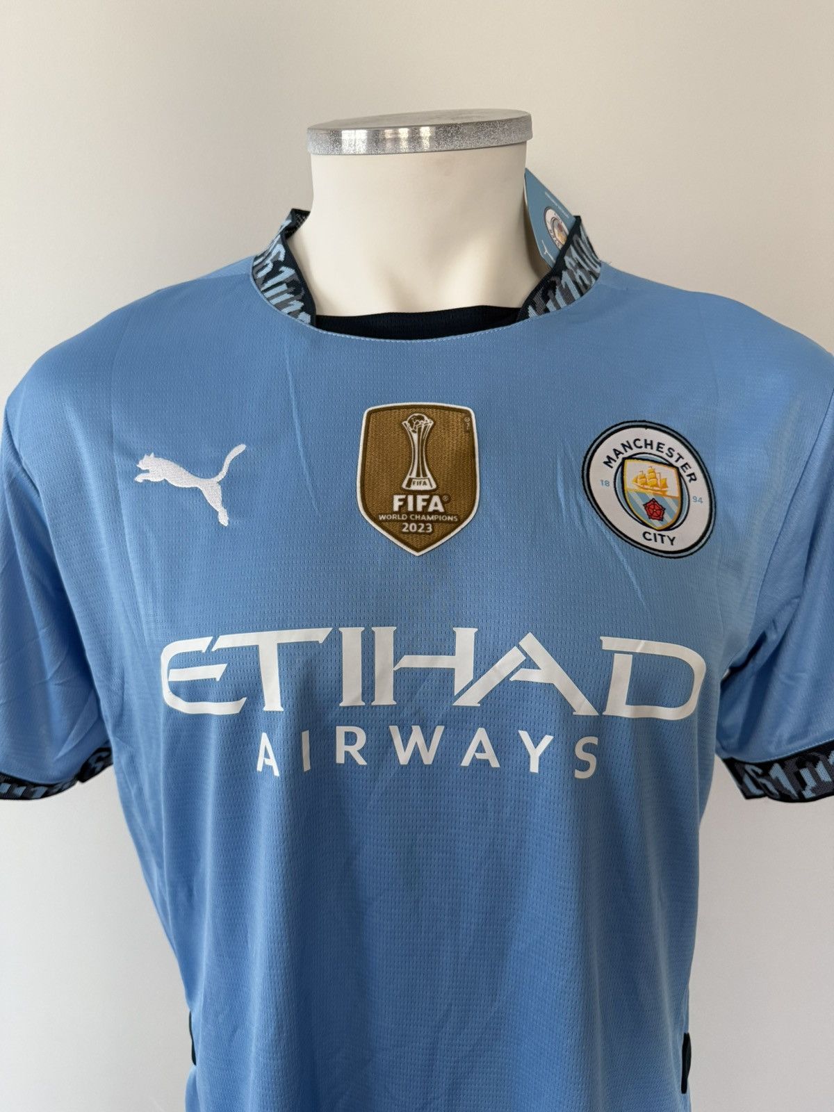 Puma Rodrigo Manchester City CL New Men’s Puma Soccer Jersey - M Size US M / EU 48-50 / 2 - 3 Thumbnail
