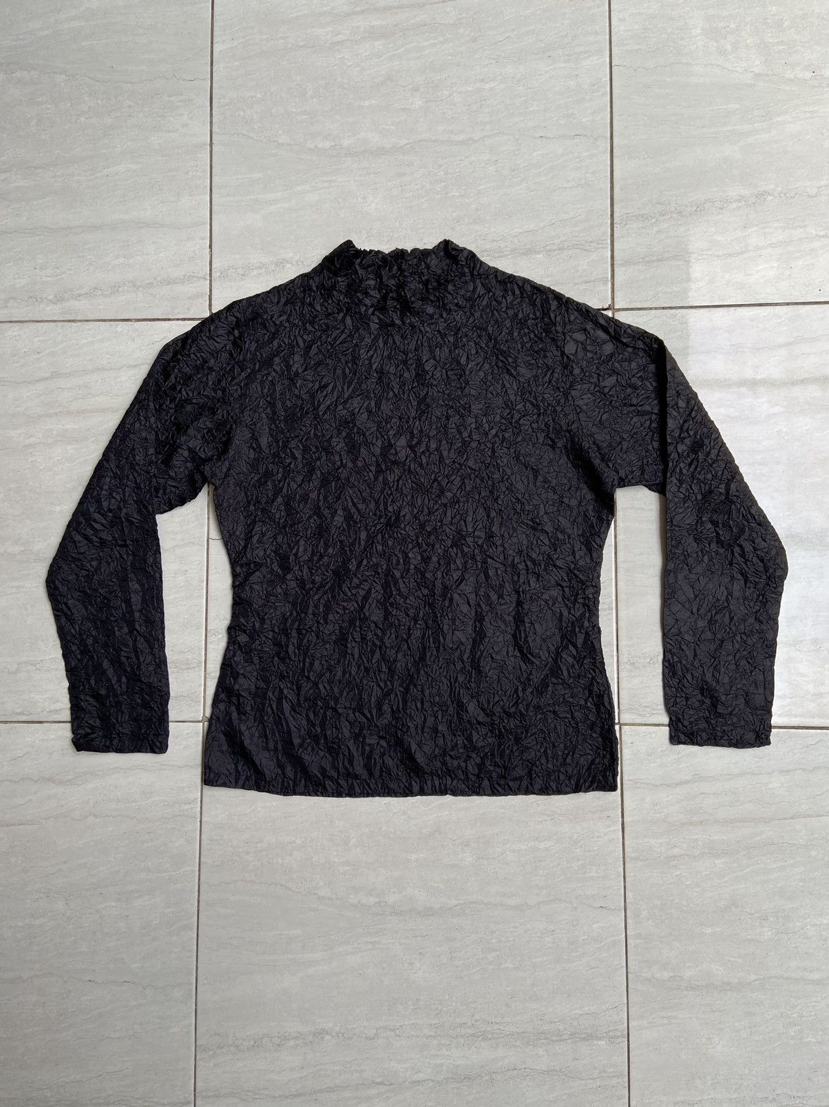 Designer × Japanese Brand AVON STYLE Black Wrinkle T-shirt Size US S / EU 44-46 / 1 - 6 Thumbnail