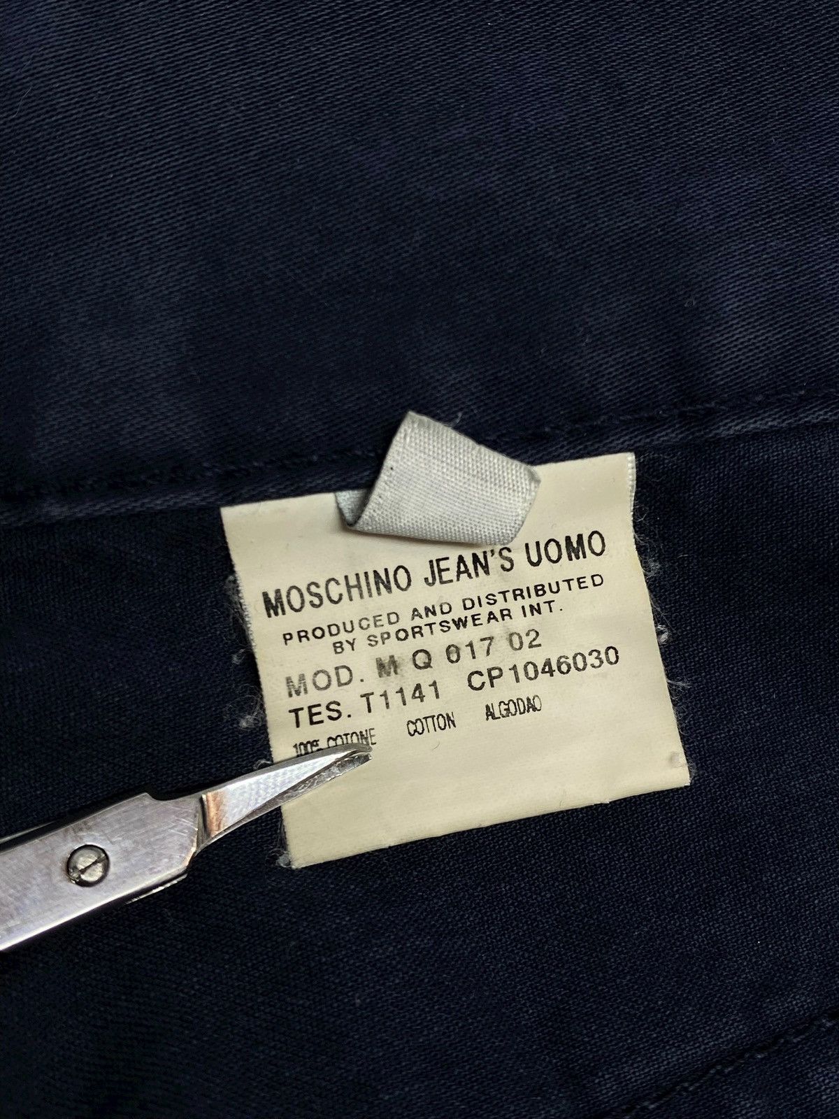 Moschino Moschino Jeans Graffiti Painted Rick Owens Style Avant Garde Size US 34 / EU 50 - 21 Thumbnail