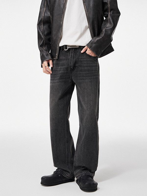 Japanese Brand American high-street retro men's loose straight leg jeans Size US 32 / EU 48 - 2 Thumbnail