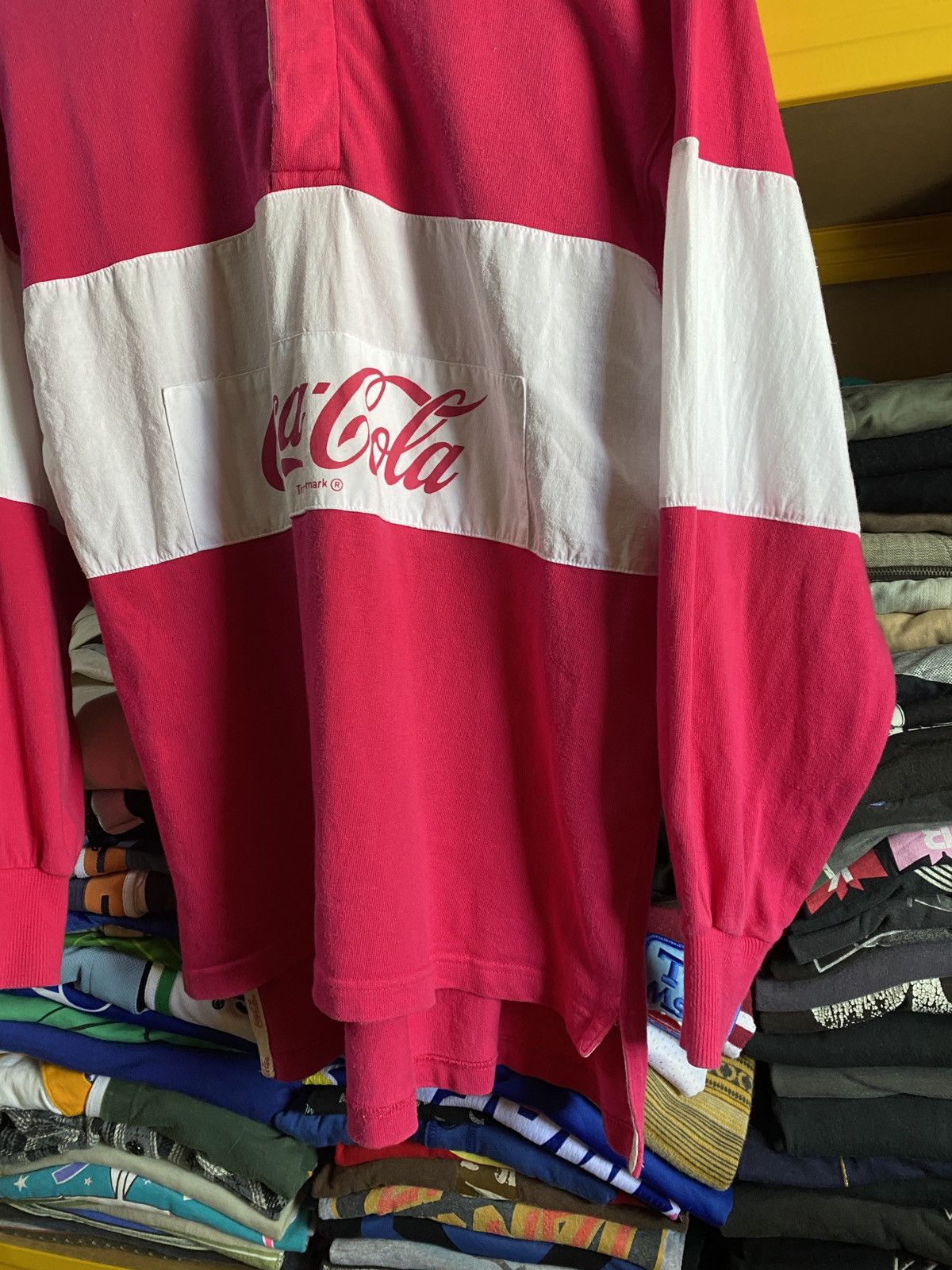 Coca Cola × Vintage Vintage 90s Coca Cola longsleeve Shirt Size US M / EU 48-50 / 2 - 4 Thumbnail