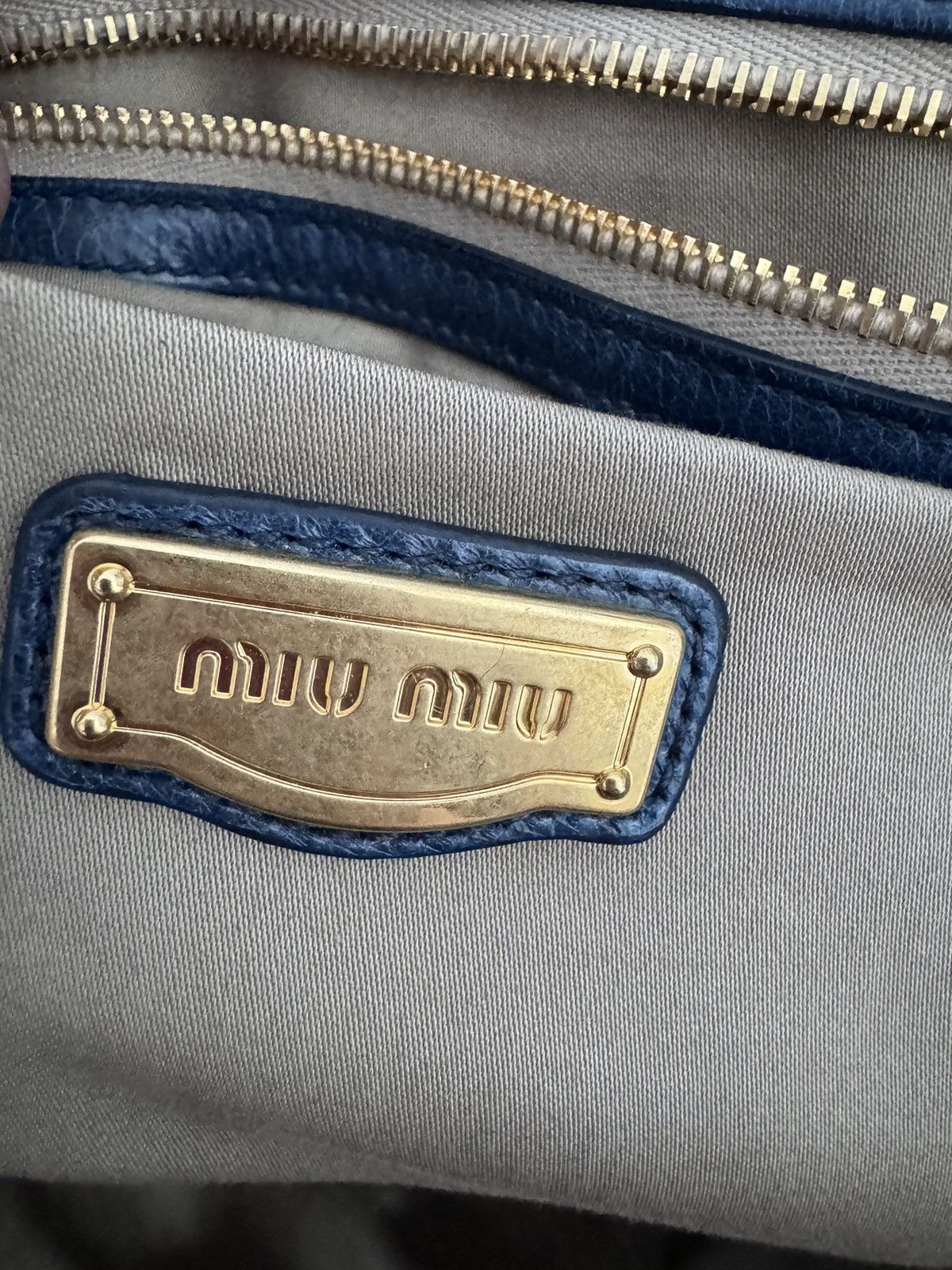 Miu Miu Miu Miu Matelasse Leather Tote Bag/shoulder bag Size ONE SIZE - 5 Thumbnail
