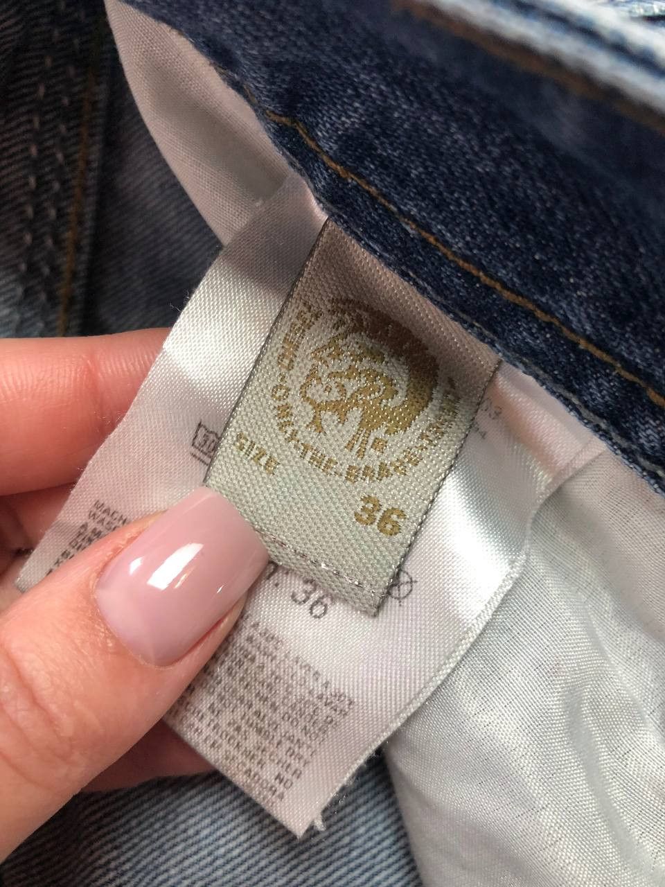 Diesel 00’s Vintage Diesel Denim Jeans Y2K Glamour Size US 36 / EU 52 - 2 Thumbnail