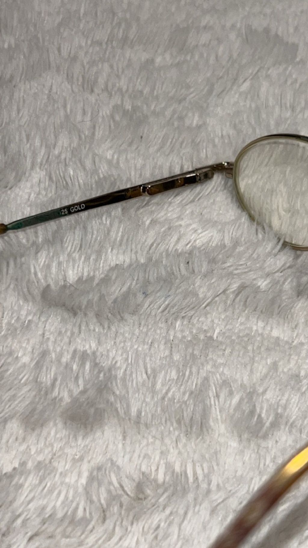 Other Vintage MODERN TABOO Gold Oval Glasses 25 gold frame Size ONE SIZE - 2 Thumbnail
