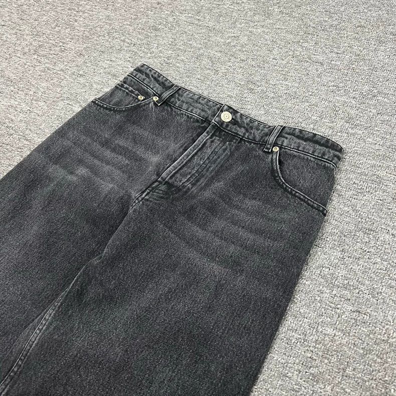 Balenciaga Balenciaga Washed wide-leg jeans Size US 26 / EU 42 - 4 Thumbnail