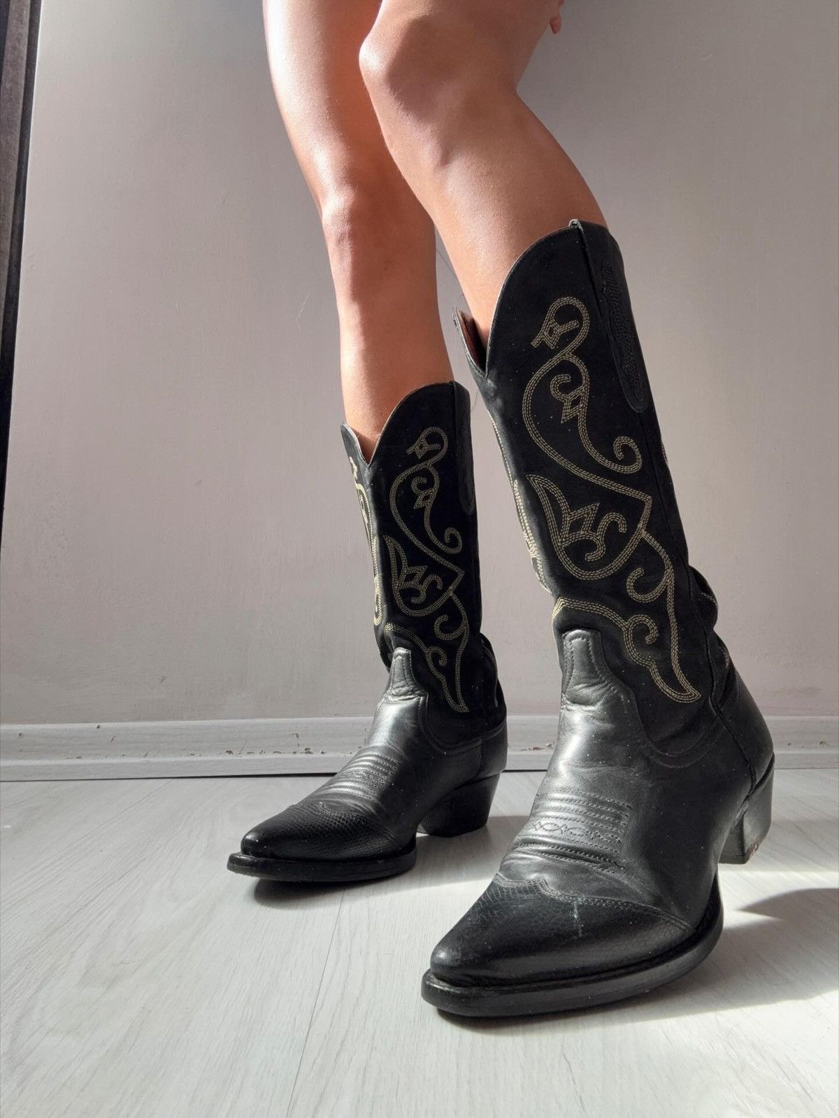 Vintage Vintage cowboy boots Size US 7.5 / IT 37.5 - 1 Thumbnail