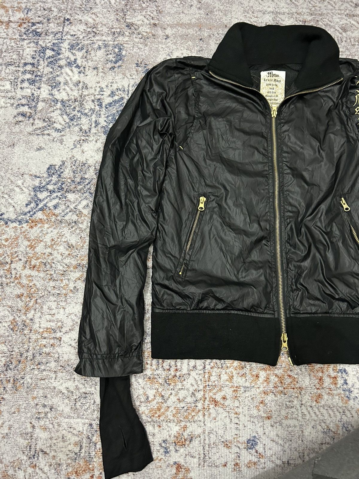 If Six Was Nine Midas Japan Bomber Eagle Embroidered Jacket Size US M / EU 48-50 / 2 - 6 Thumbnail