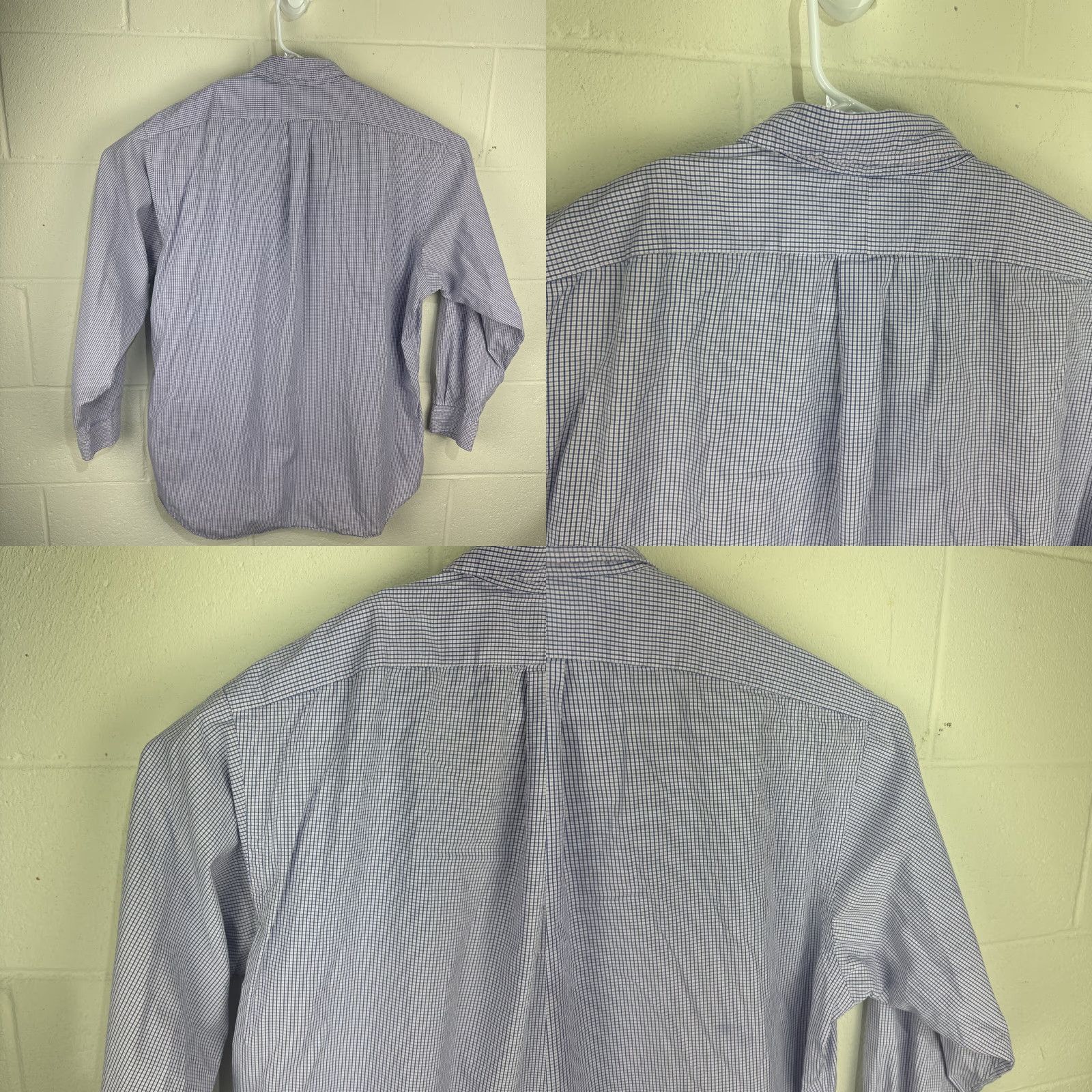 Polo Ralph Lauren Polo Ralph Lauren Long Sleeve Shirt Men's Yarmouth Oxford Button Down Check 17 Multicolor Regular Chest 54" Pony Logo Embroidered Barrel Cuff Size US XL / EU 56 / 4 - 9 Thumbnail