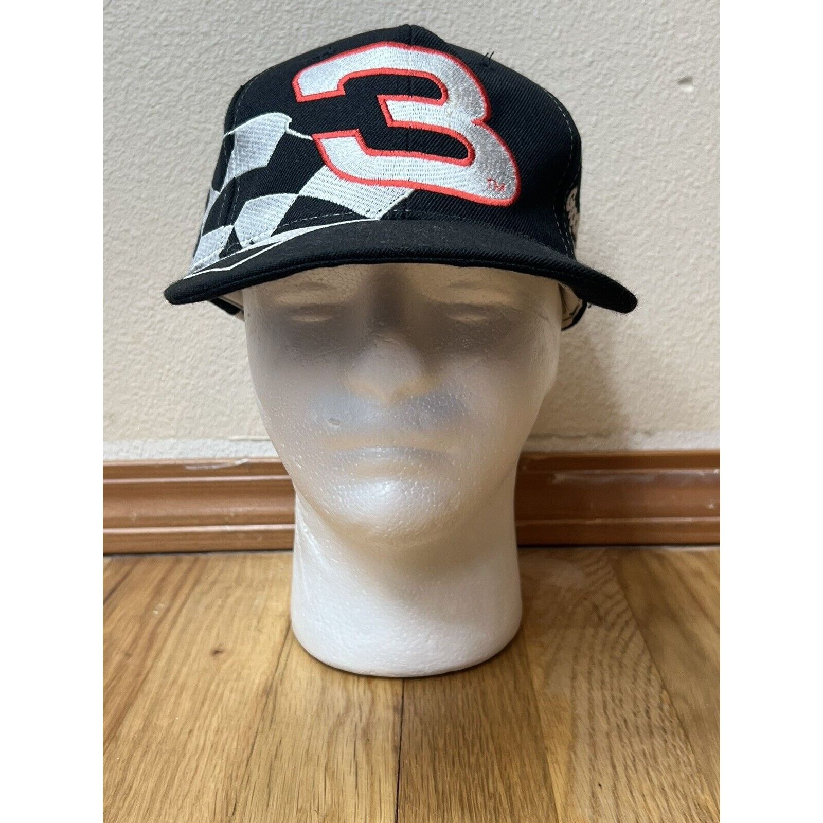 Chase Authentics Dale Earnhardt #3 GM Chase All Over Embroidered Black Hat Size ONE SIZE - 1 Thumbnail