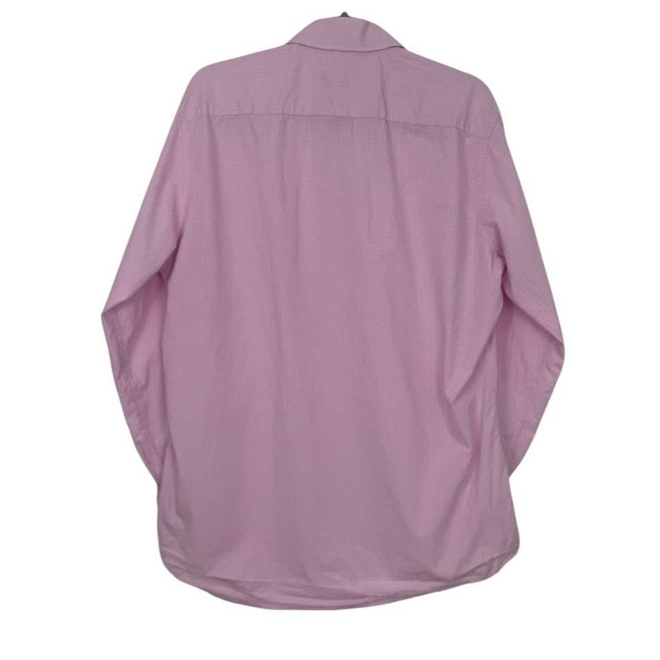 Other JB Workshop Mens Pink Grid Check Long Sleeve Button Down Size US L / EU 52-54 / 3 - 4 Thumbnail