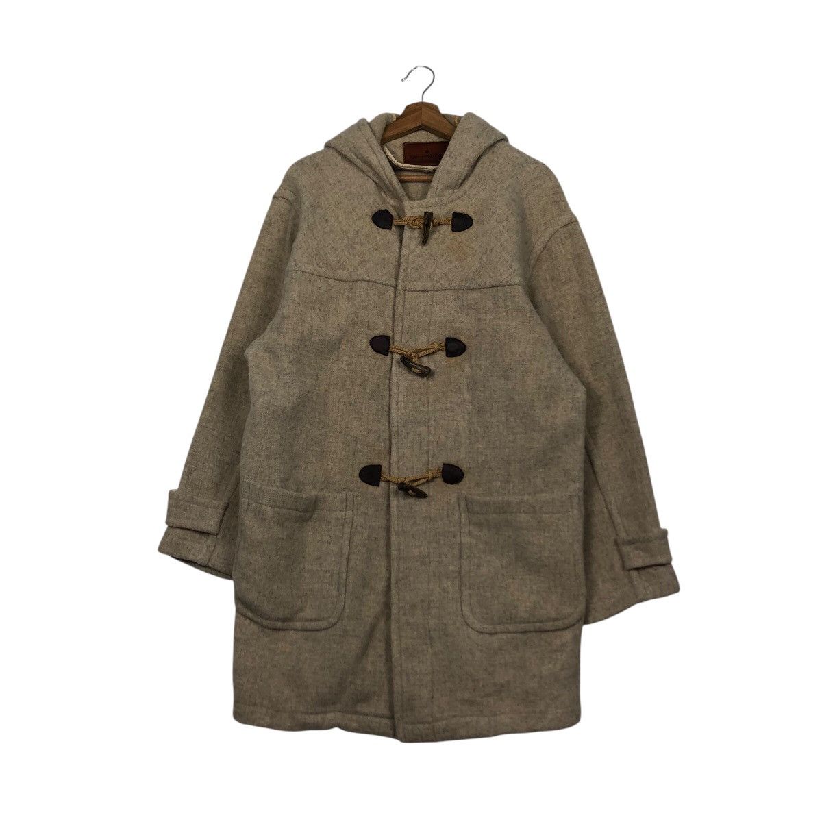 Ermenegildo Zegna 📌Vintage Wool Duffle Coats Ermenegildo Zegna Size US M / EU 48-50 / 2 - 2 Thumbnail