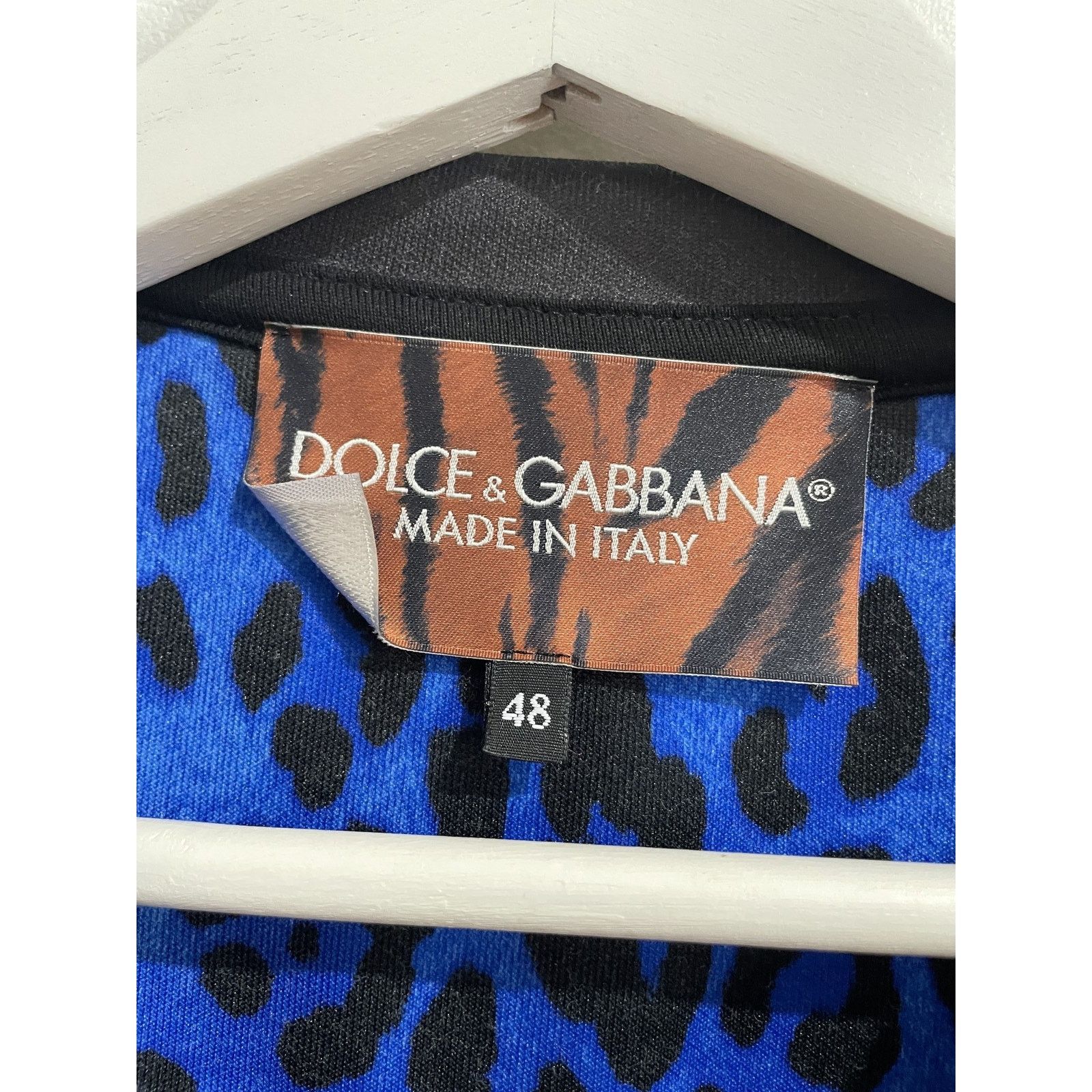Dolce & Gabbana DOLCE & GABBANA LEOPARD PRINT TIGER CREWNECK SIZE 48 (US M) Size US M / EU 48-50 / 2 - 3 Thumbnail