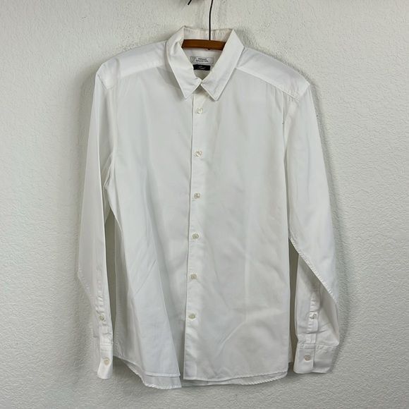 Versace Versace Collection Button Down Embroidered Logo Men's Shirt Size US M / EU 48-50 / 2 - 2 Thumbnail