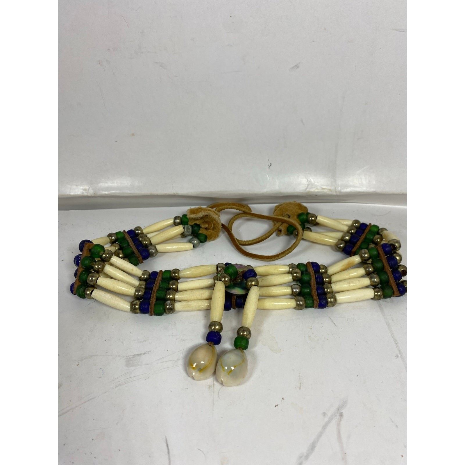 Other Native American Bone Choker Size ONE SIZE - 2 Thumbnail