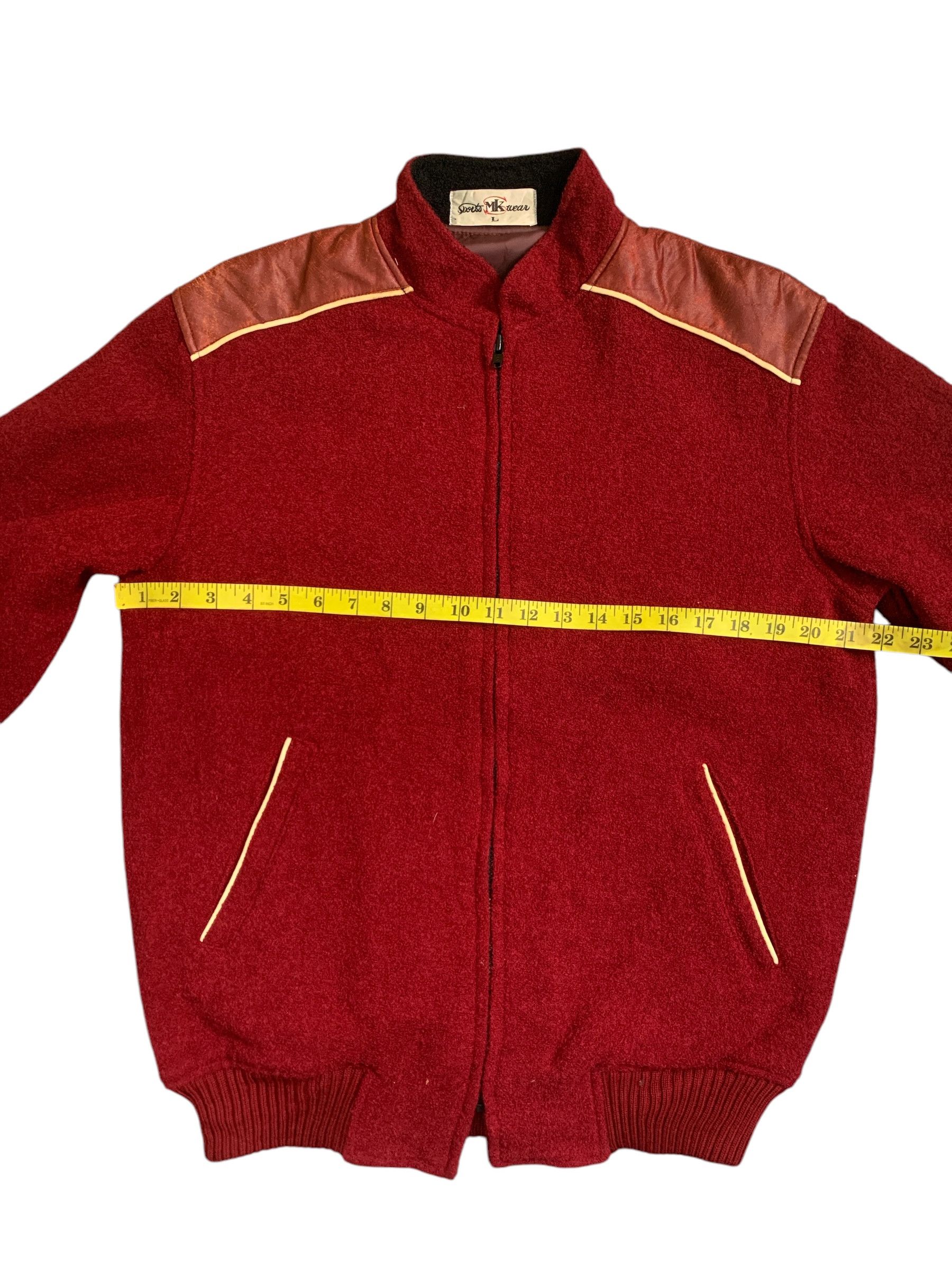 Japanese Brand × Vintage Rare Design Vintage MK Sportswear Fleece Jackets Size L / US 10 / IT 46 - 7 Thumbnail