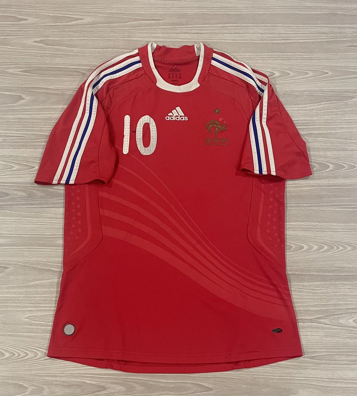 Adidas Adidas 2008 Zidane #10 National Soccer Jersey Men’s Medium Size US M / EU 48-50 / 2 - 5 Thumbnail