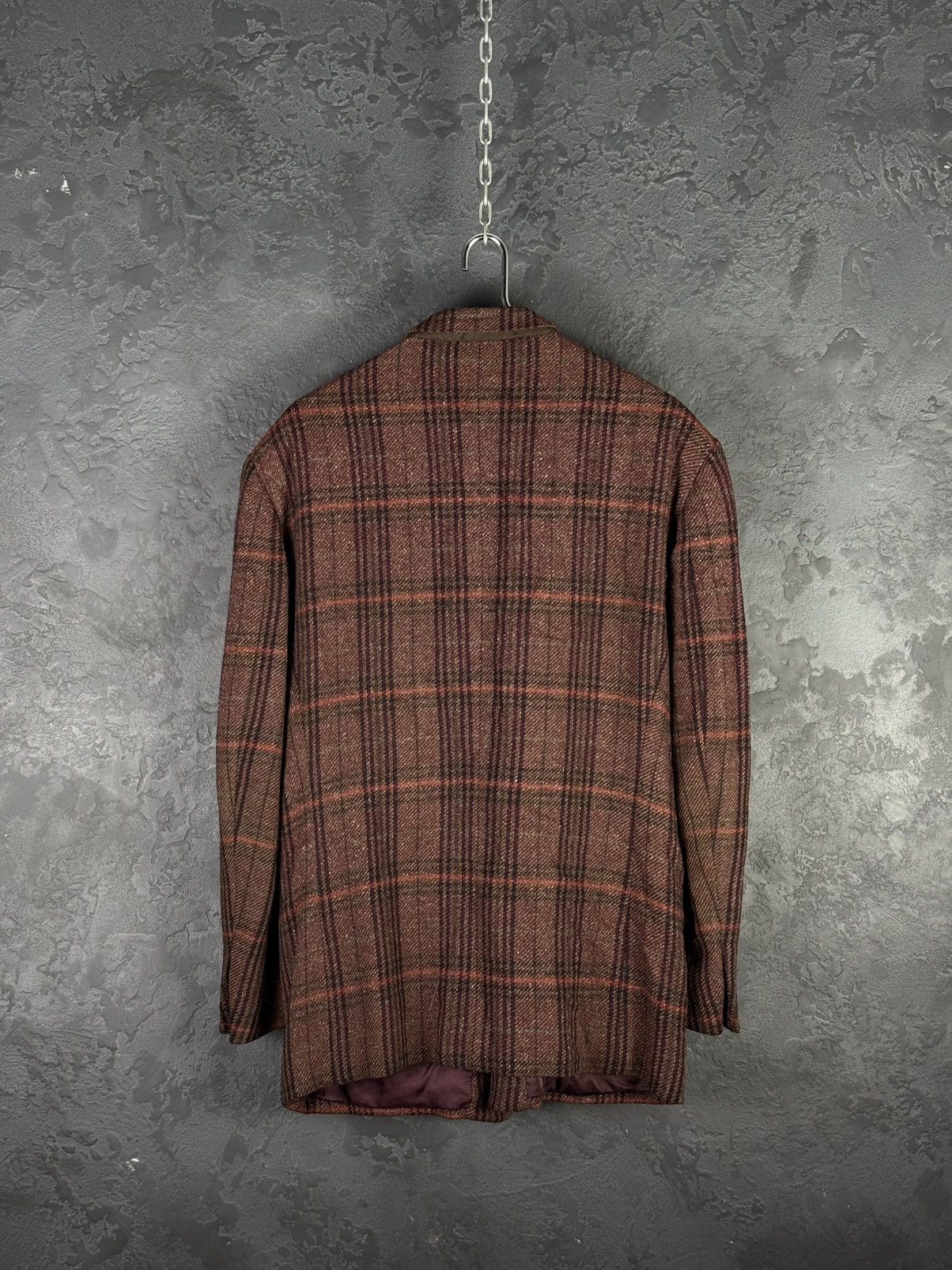 Versace Vintage Gianni Versace 80s-90s Double Breasted Blazer Wool Size 50R - 8 Thumbnail