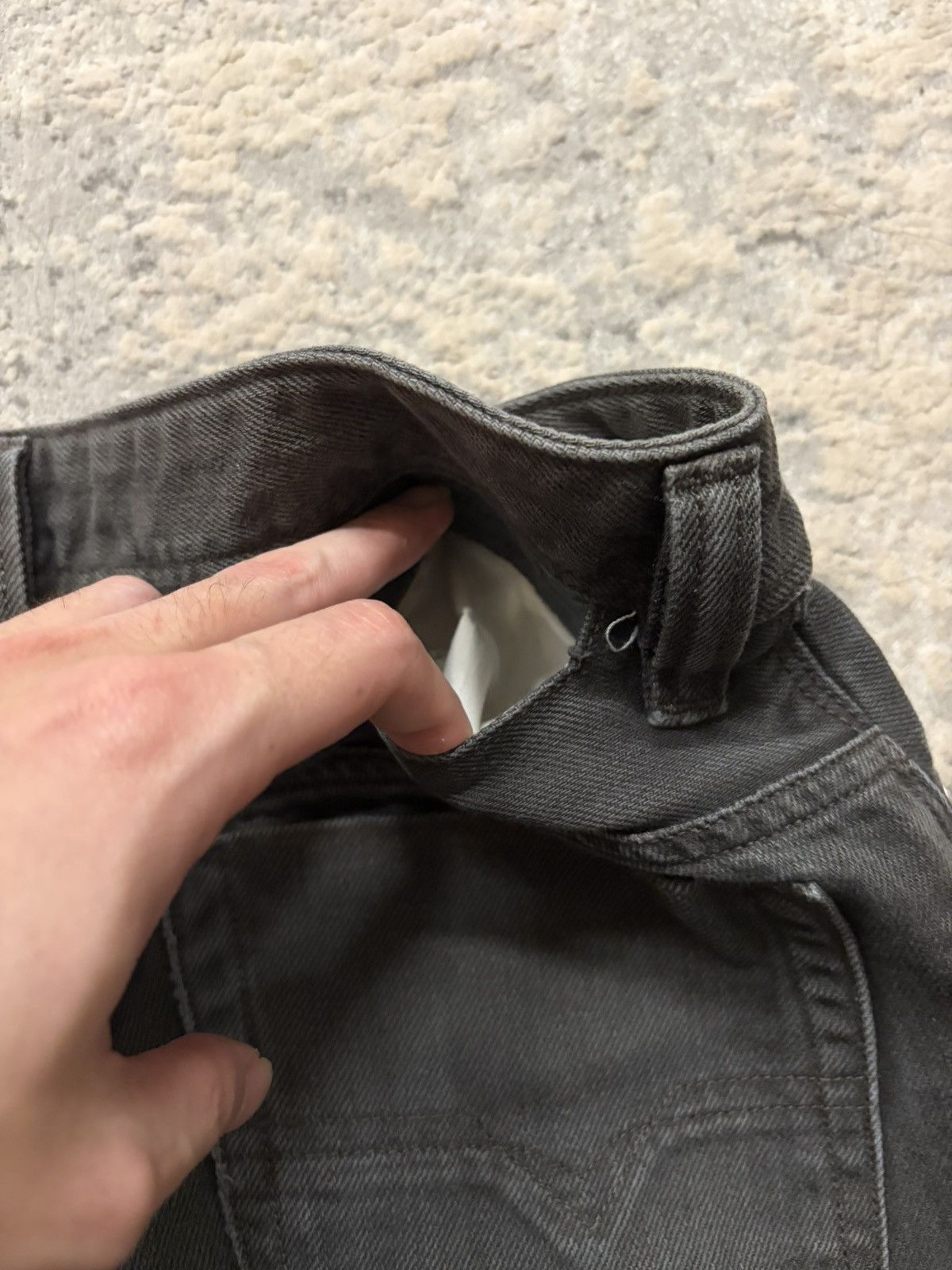 Diesel Diesel - Safado Straight Jeans Wash 008QU Grey Size US 31 - 9 Thumbnail