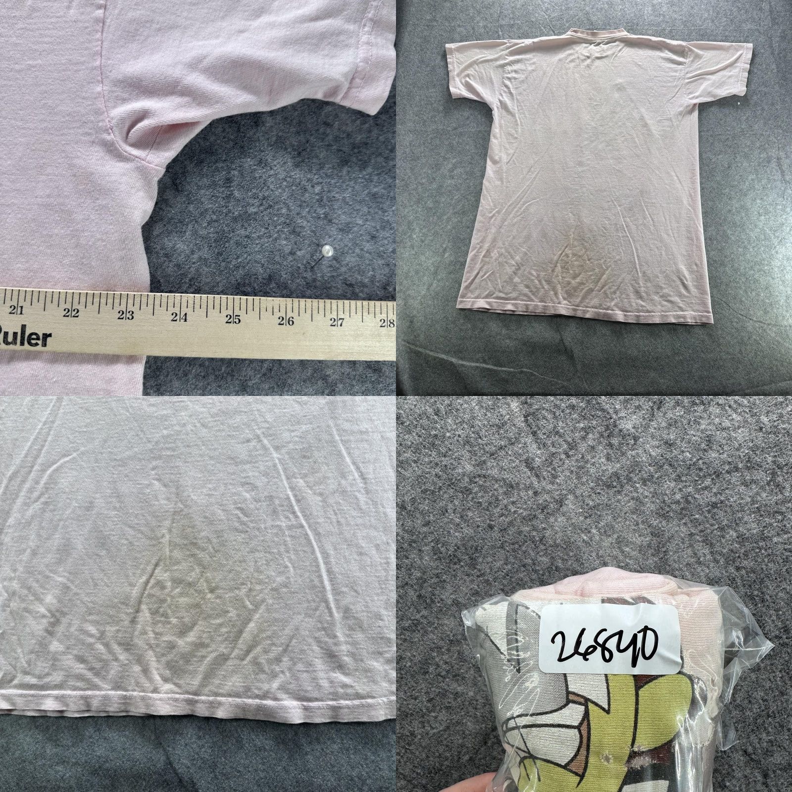 Vintage VINTAGE Looney Tunes Taz Bugs Bunny Shirt Mens L Pink 90s Cartoon Graphic Tee Size US L / EU 52-54 / 3 - 8 Thumbnail