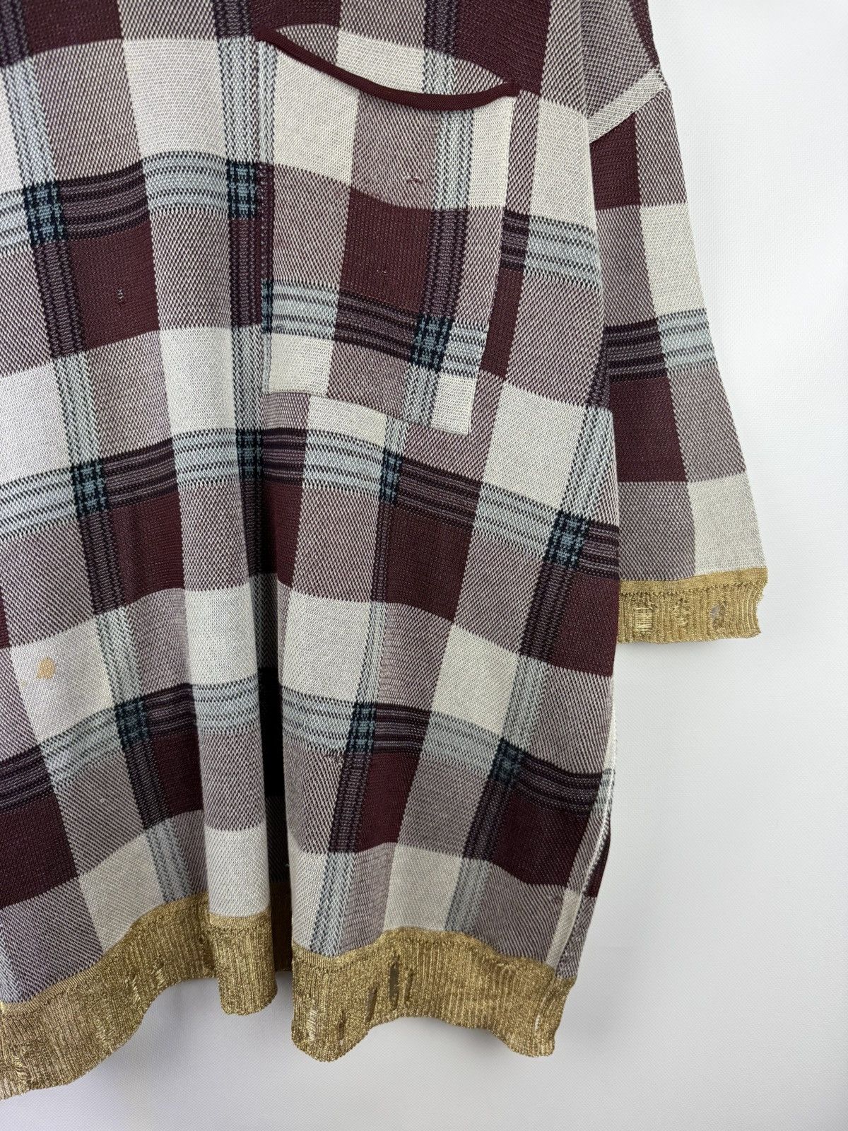 Acne Studios Acne Studios Beah Check SS17 Ladies Oversized Sweater Dress Size XS / US 0-2 / IT 36-38 - 7 Thumbnail