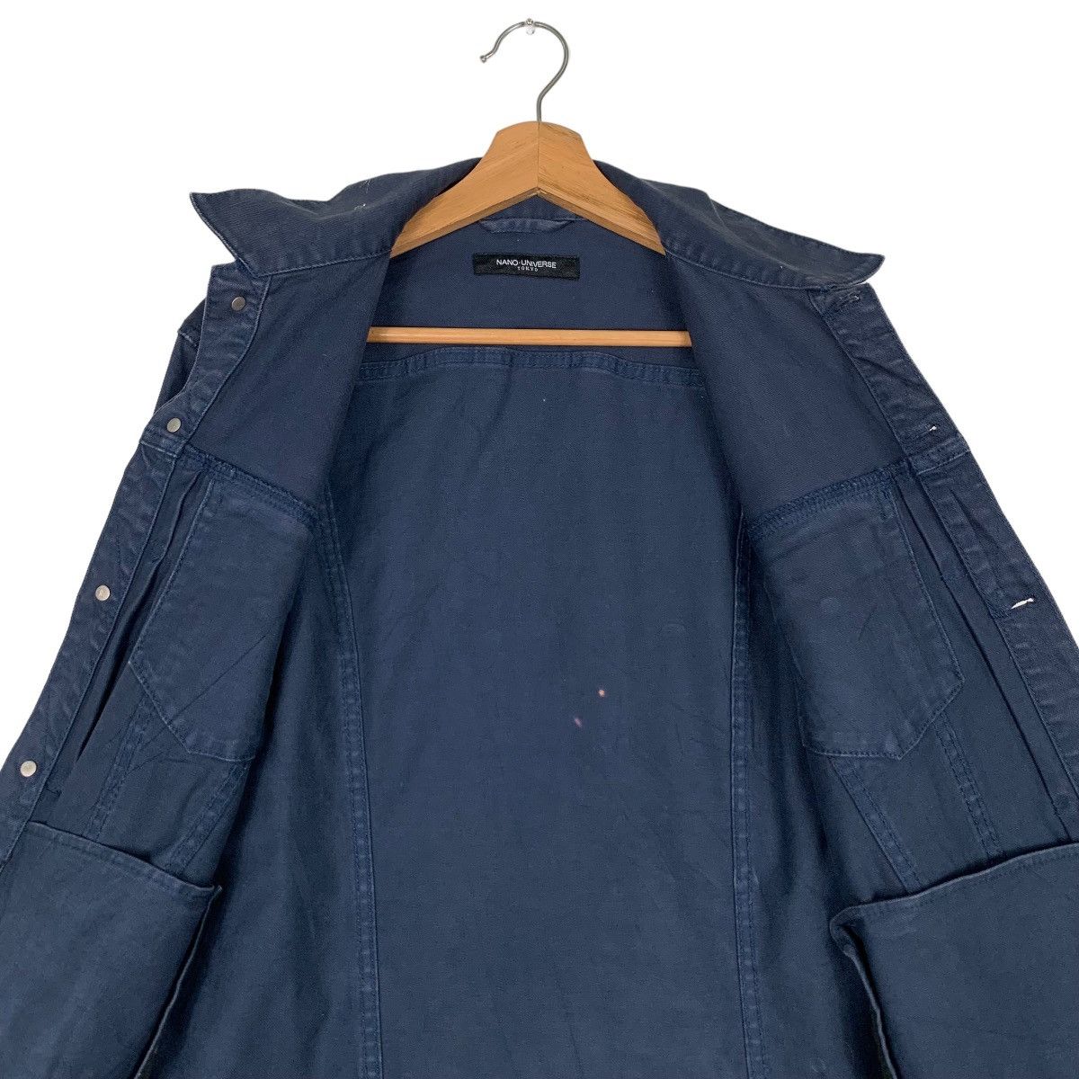 Japanese Brand NANO UNIVERSE Tokyo Type 3 Cotton Jacket #0913-C41 Size US L / EU 52-54 / 3 - 10 Thumbnail