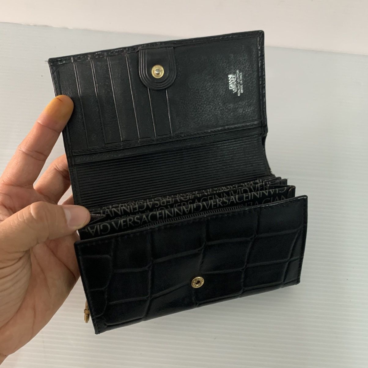 Versace Gianni Versace Vintage Wallet Size ONE SIZE - 7 Thumbnail