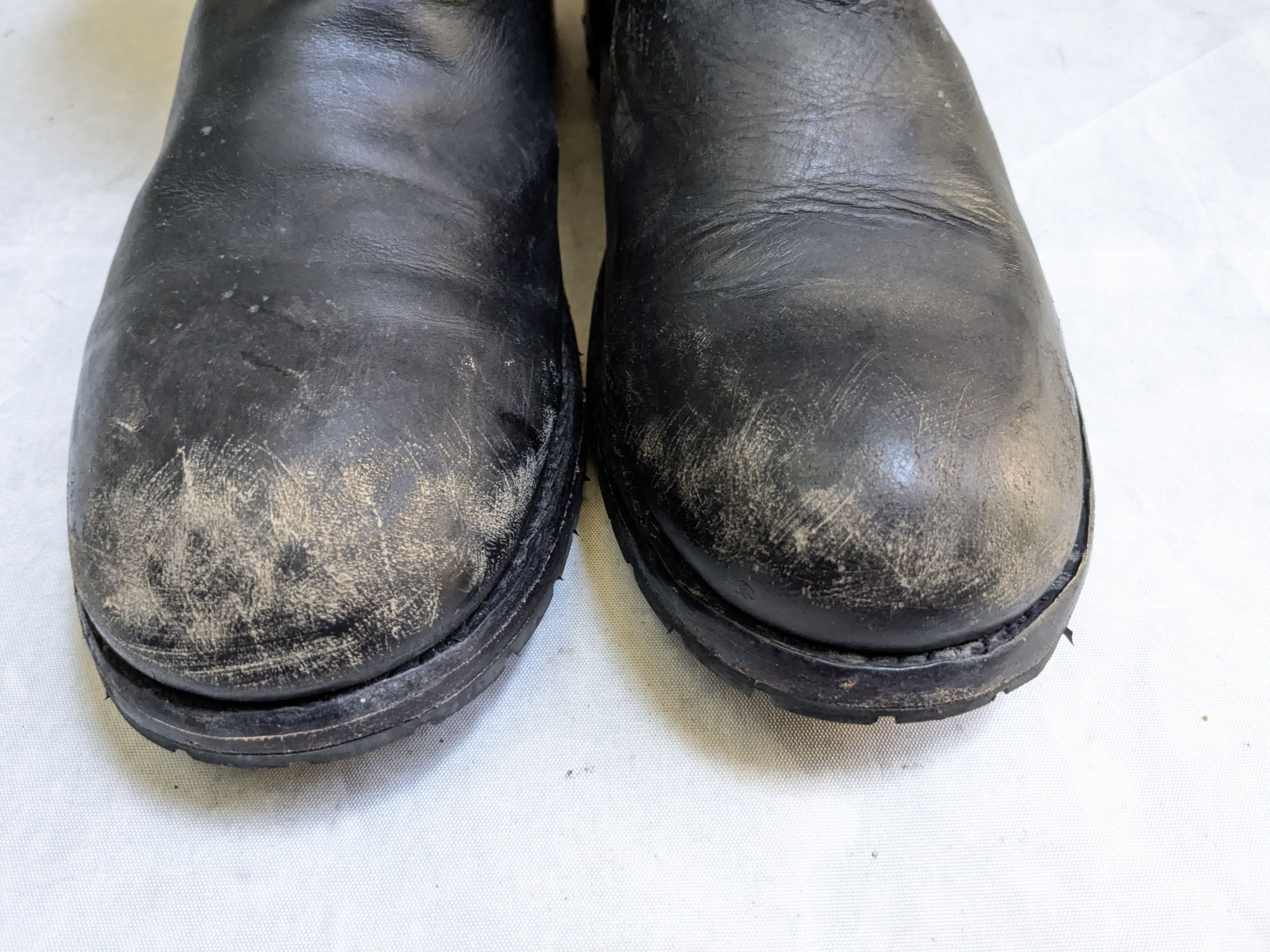 Frye Frye Engineer Black Leather 11 D Leather Buckle Size US 11 / EU 44 - 5 Thumbnail