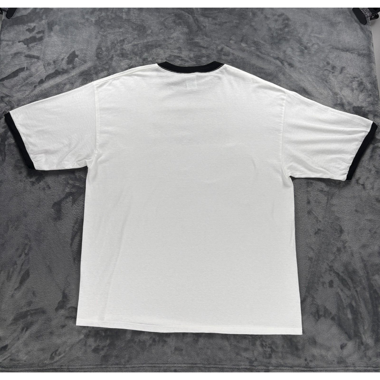 Delta VINTAGE DICK CHENEY Hunting Ted Kennedy Ringer T shirt Kenne Size US XL / EU 56 / 4 - 3 Thumbnail