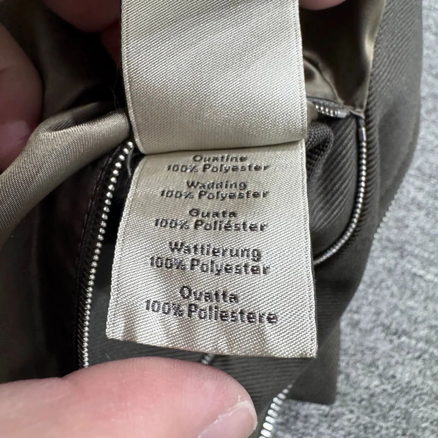 Hermes Multi Color Fleece Paneled Jacket Size M. Size US M / EU 48-50 / 2 - 4 Thumbnail