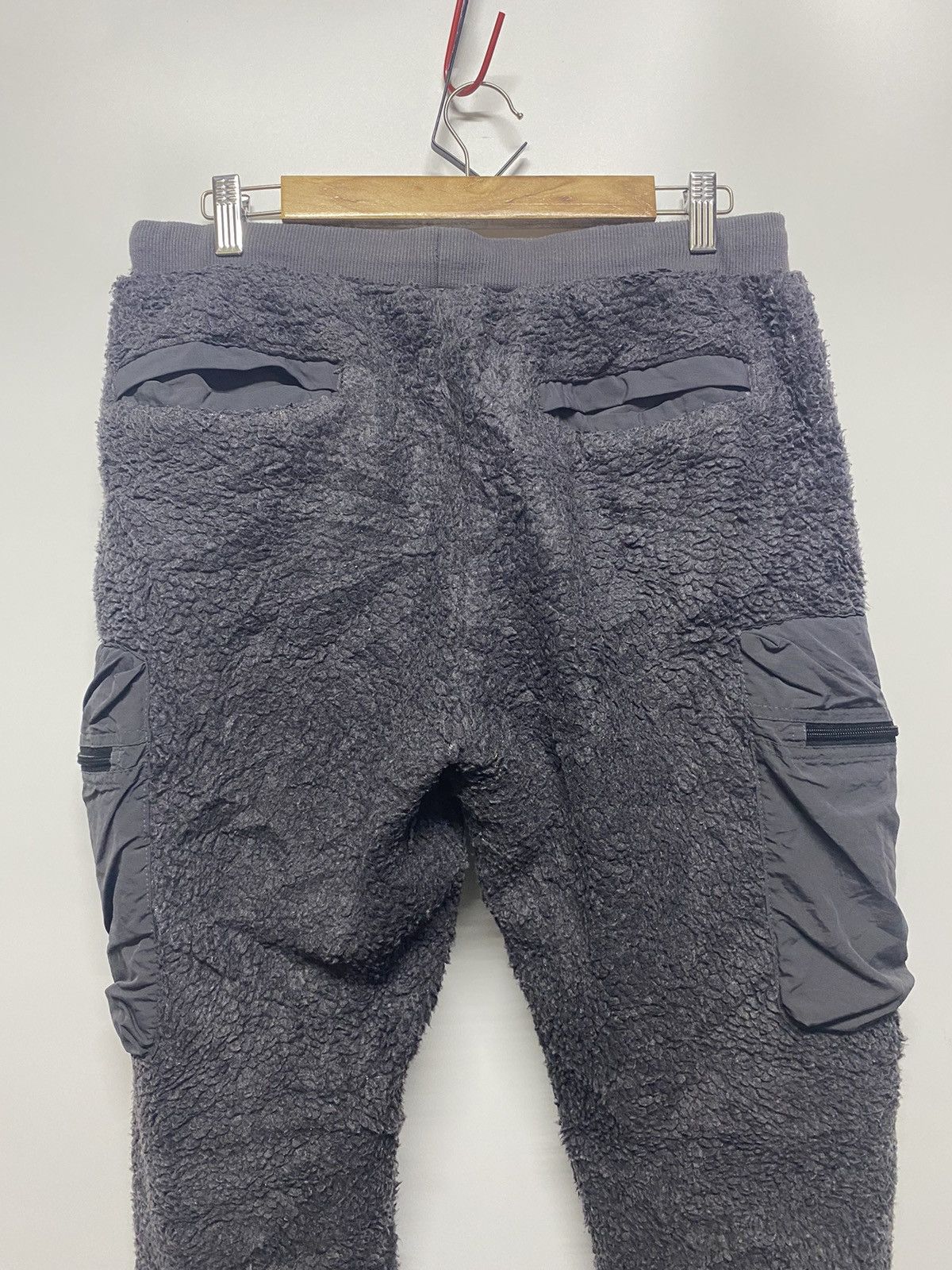 Japanese Brand Find Out Jogger Multi Pocket Cargo Outdoor Sherpa Fleece Size US 32 / EU 48 - 5 Thumbnail