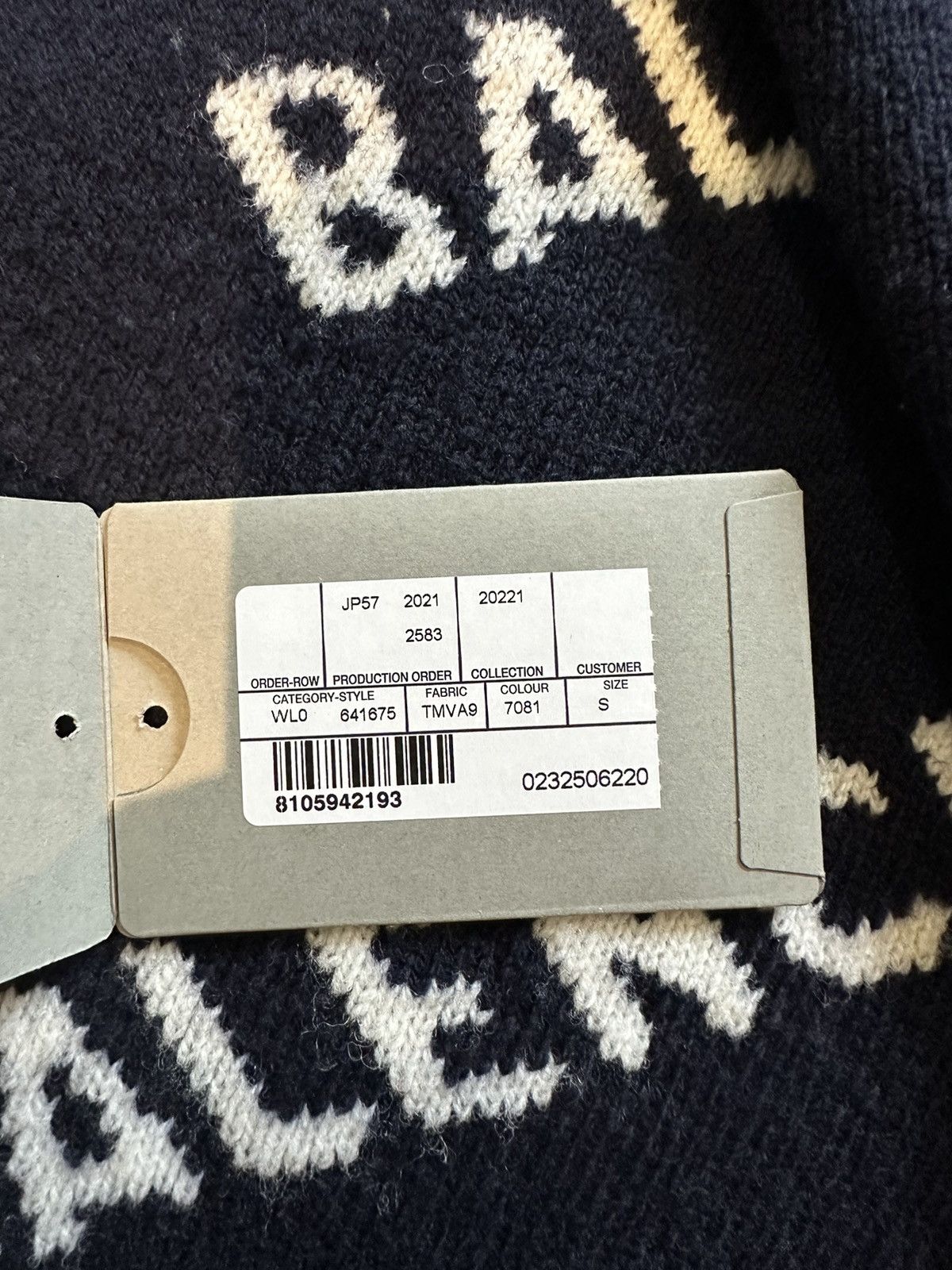 Balenciaga Balenciage logo sweater Size US S / EU 44-46 / 1 - 6 Thumbnail
