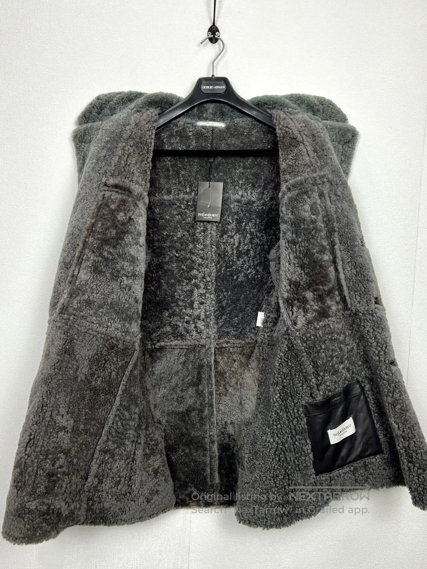 Saint Laurent Paris Yves Saint Laurent Tom Ford Shearling Coat. Size US M / EU 48-50 / 2 - 7 Thumbnail