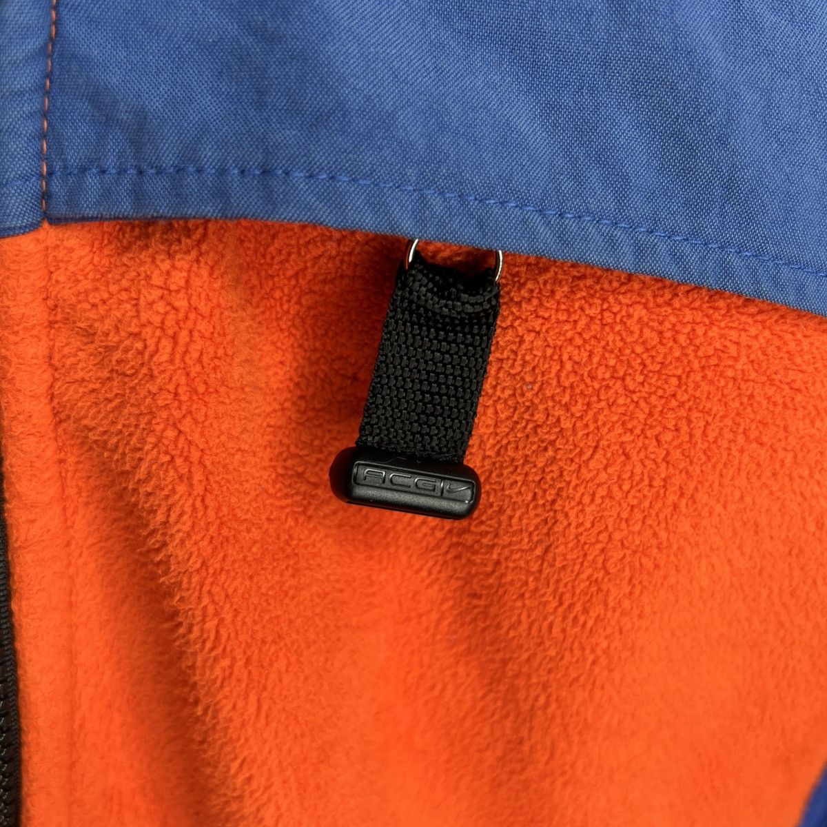 Nike Vintage Nike ACG Jacket Fleece Sweatshirt Zip Logo Orange Size US M / EU 48-50 / 2 - 8 Thumbnail