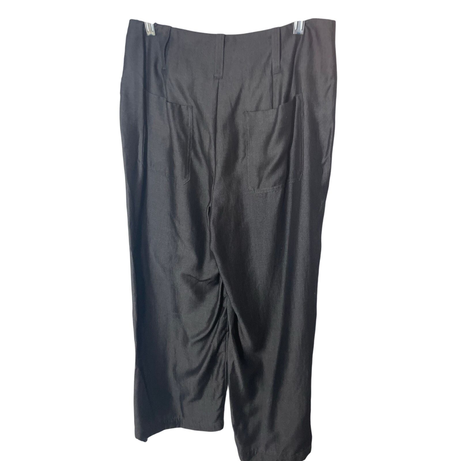 Other NWT Kaari Blue Lagenlook Office Relaxed Fit Gray Slacks Size 27" / US 4 / IT 40 - 4 Thumbnail
