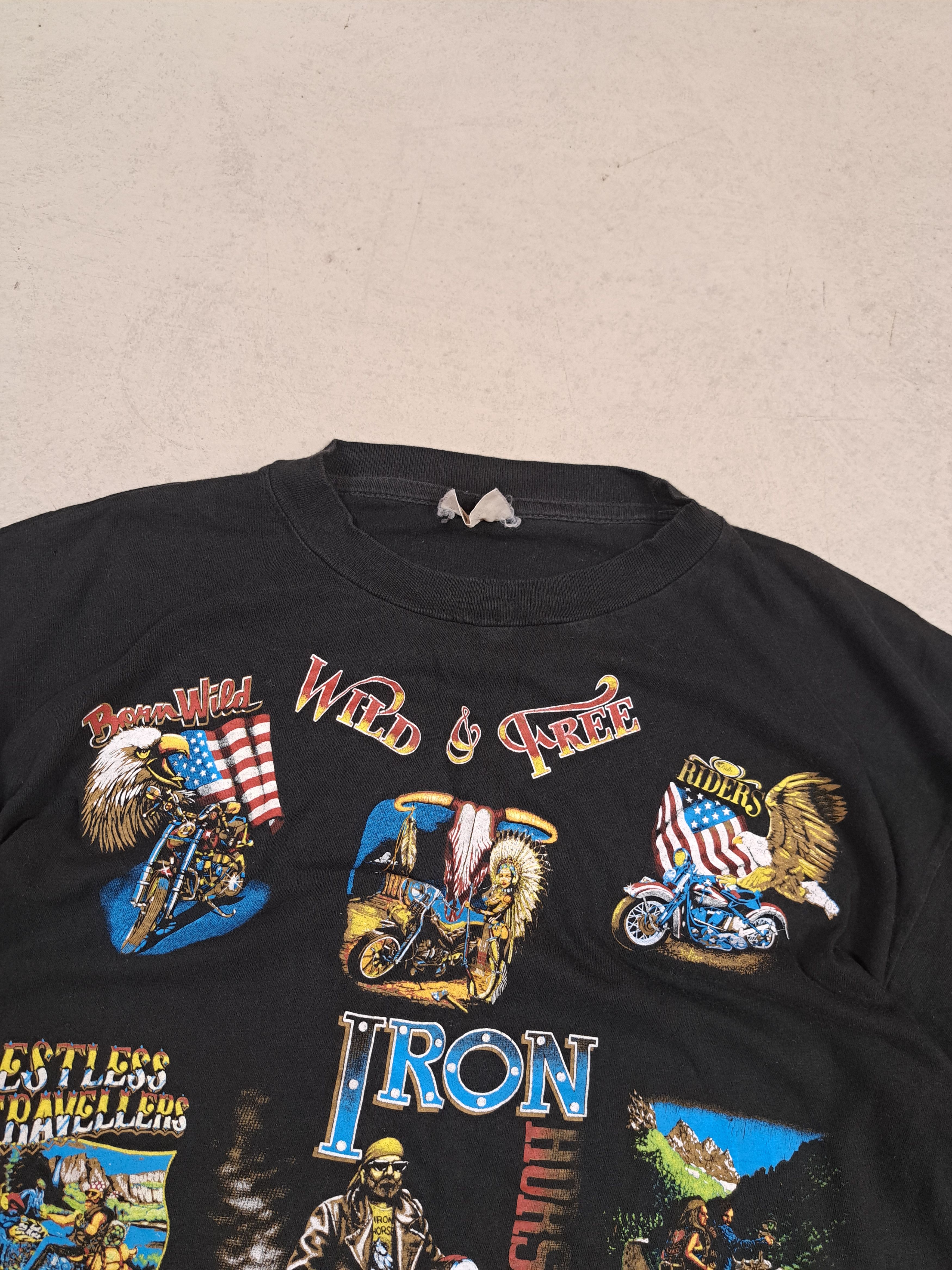 Vintage Vintage USA Motorcycle Tee Like 3D Emblem Size US L / EU 52-54 / 3 - 2 Thumbnail