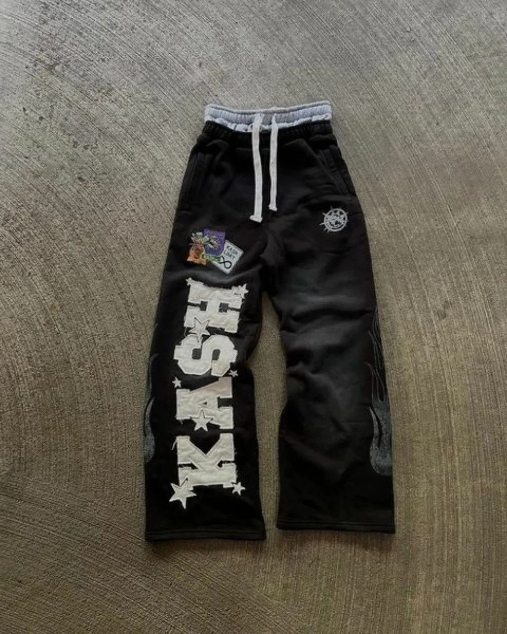 Japanese Brand × Jean Retro Double Waist Baggy Pants Size US 34 / EU 50 - 1 Thumbnail