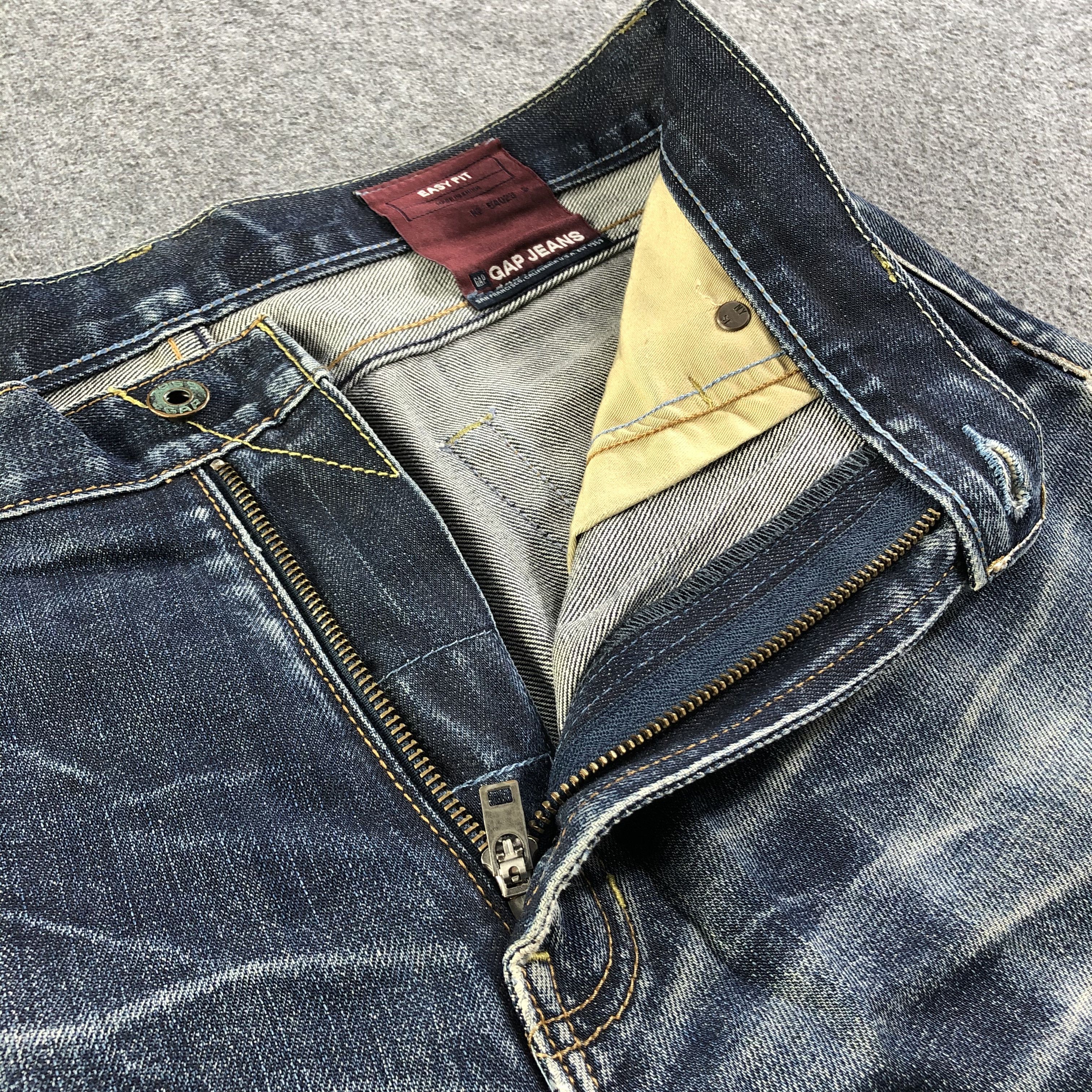 Gap Vintage Gap Jeans Blue Wash Denim -J2747 Size US 35 - 8 Thumbnail