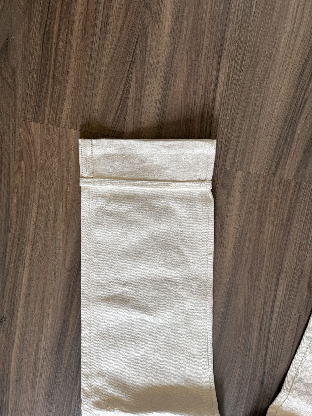 Drew House Drew House Selvedge Wide Leg Jean White 32 DS New In Bag Size US 32 / EU 48 - 6 Thumbnail