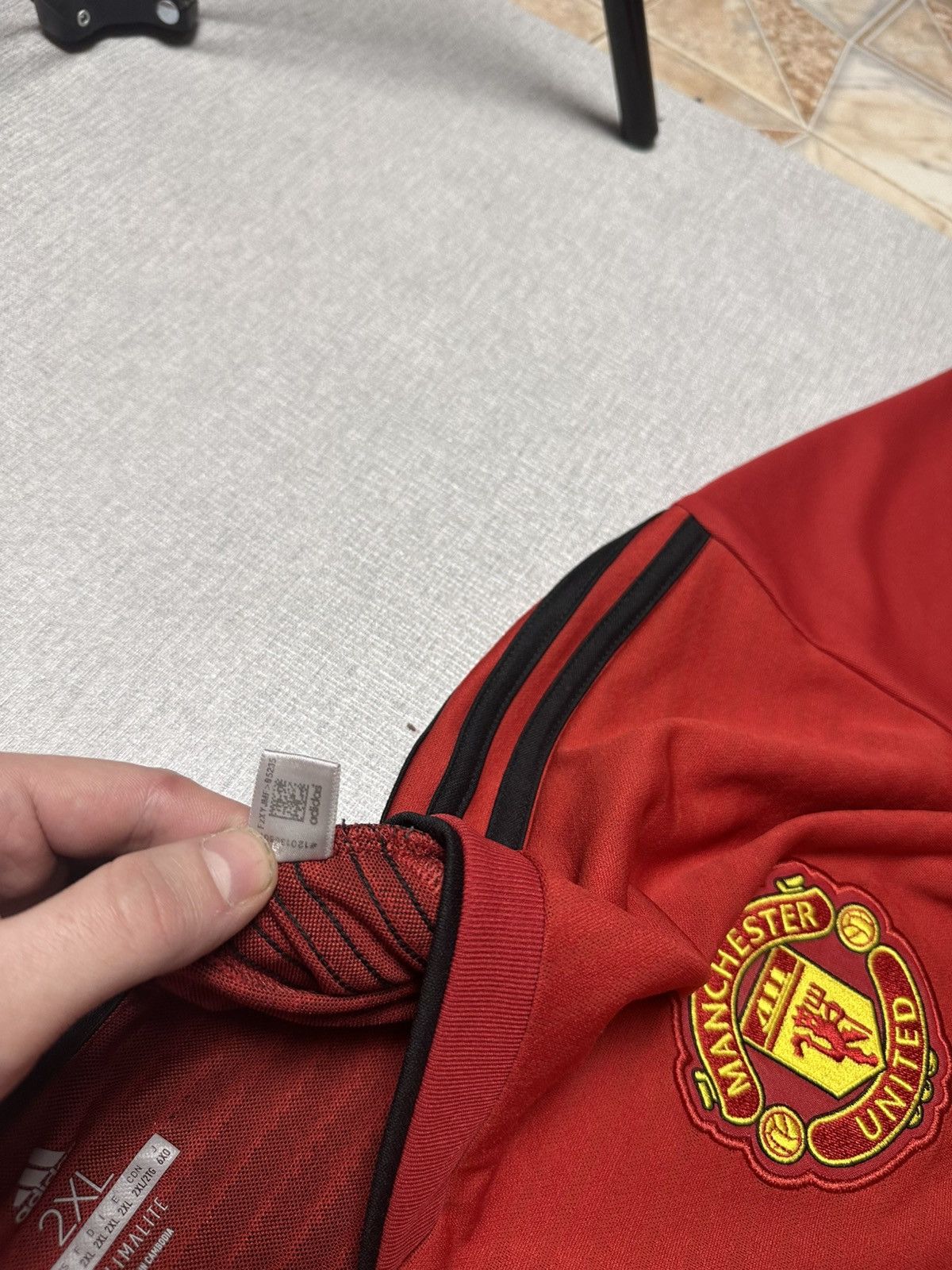 Adidas Adidas FC Manchester United 2018/19 Soccer Jersey Size US XXL / EU 58 / 5 - 10 Thumbnail