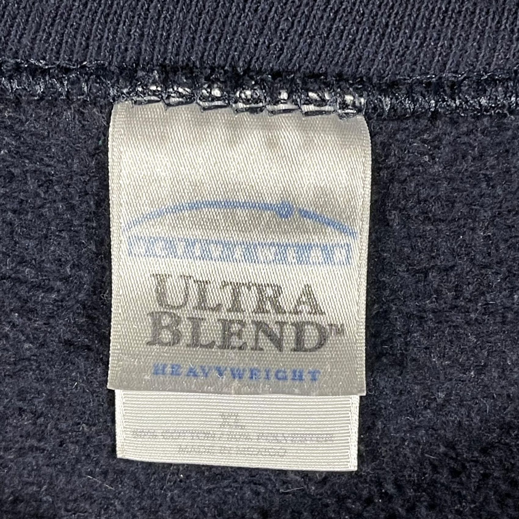 Gildan VINTAGE Gildan US Navy Ship Graphic Sweatshirt Mens 2XL Navy Blue Fleece Ultra Blend Size US XXL / EU 58 / 5 - 5 Thumbnail