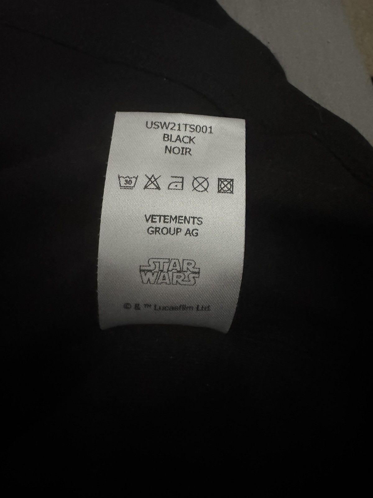 Vetements X Starwars 44pc capsule collection episodes tee