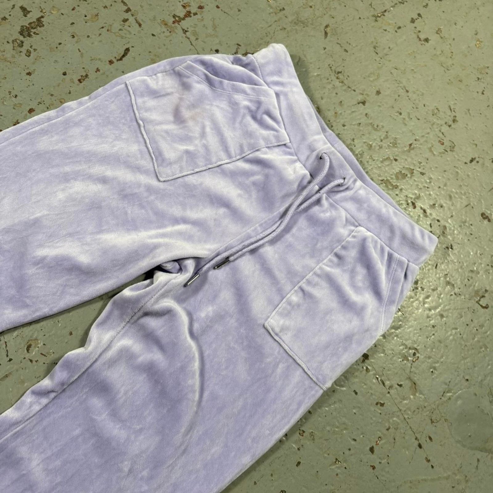 Other Lilac velvet flare pants Size 28" / US 6 / IT 42 - 5 Thumbnail