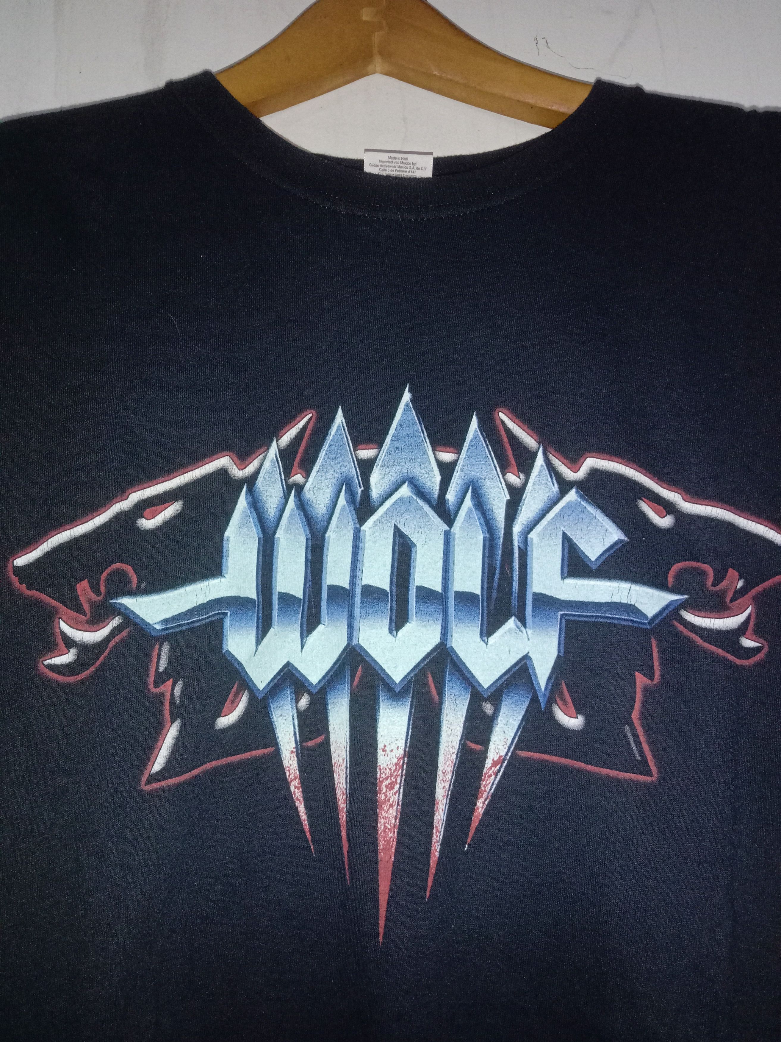 Band Tees 🕸️ Wolf band L Pantera 🕸️ Size US L / EU 52-54 / 3 - 5 Thumbnail