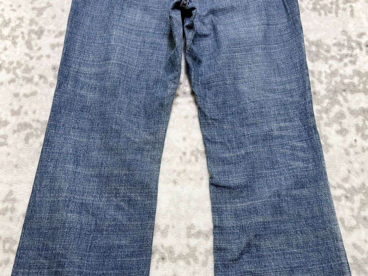 Uniqlo Old Uniqlo Flare Jeans Y2K Distressed Whipstitch Denim Size US 29 - 11 Thumbnail