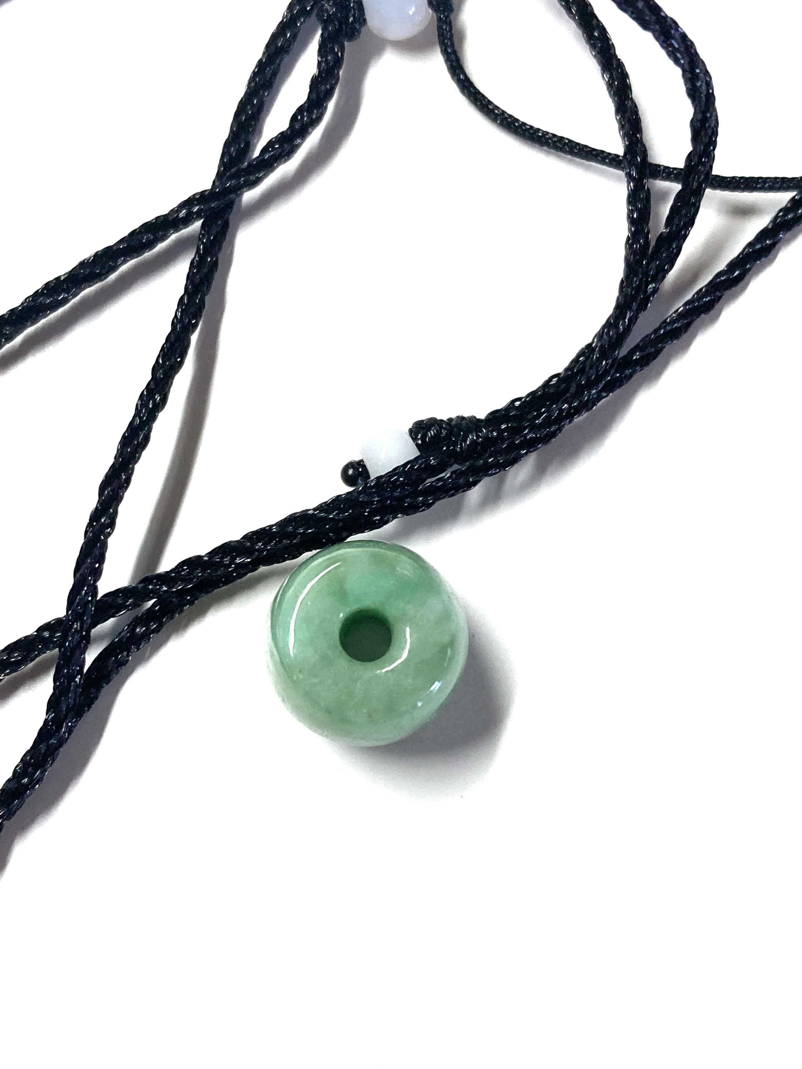Other 60011 Certified Jadeite jade Green 12mm Bead pendant Size ONE SIZE - 6 Thumbnail