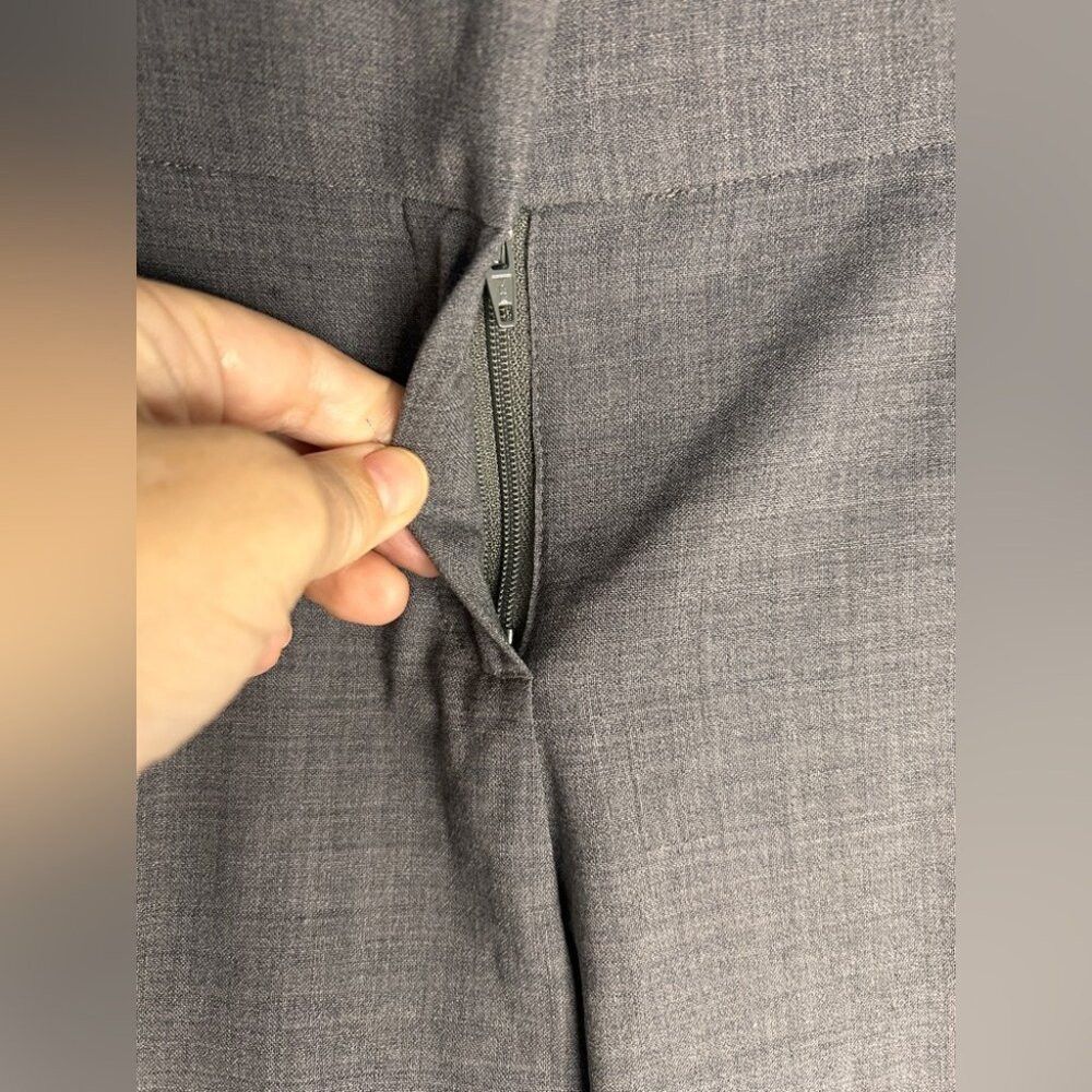 Theory Theory Max 2 Urban Wool Blend Heather Grey Pants Size 4 Size 27" / US 4 / IT 40 - 6 Thumbnail
