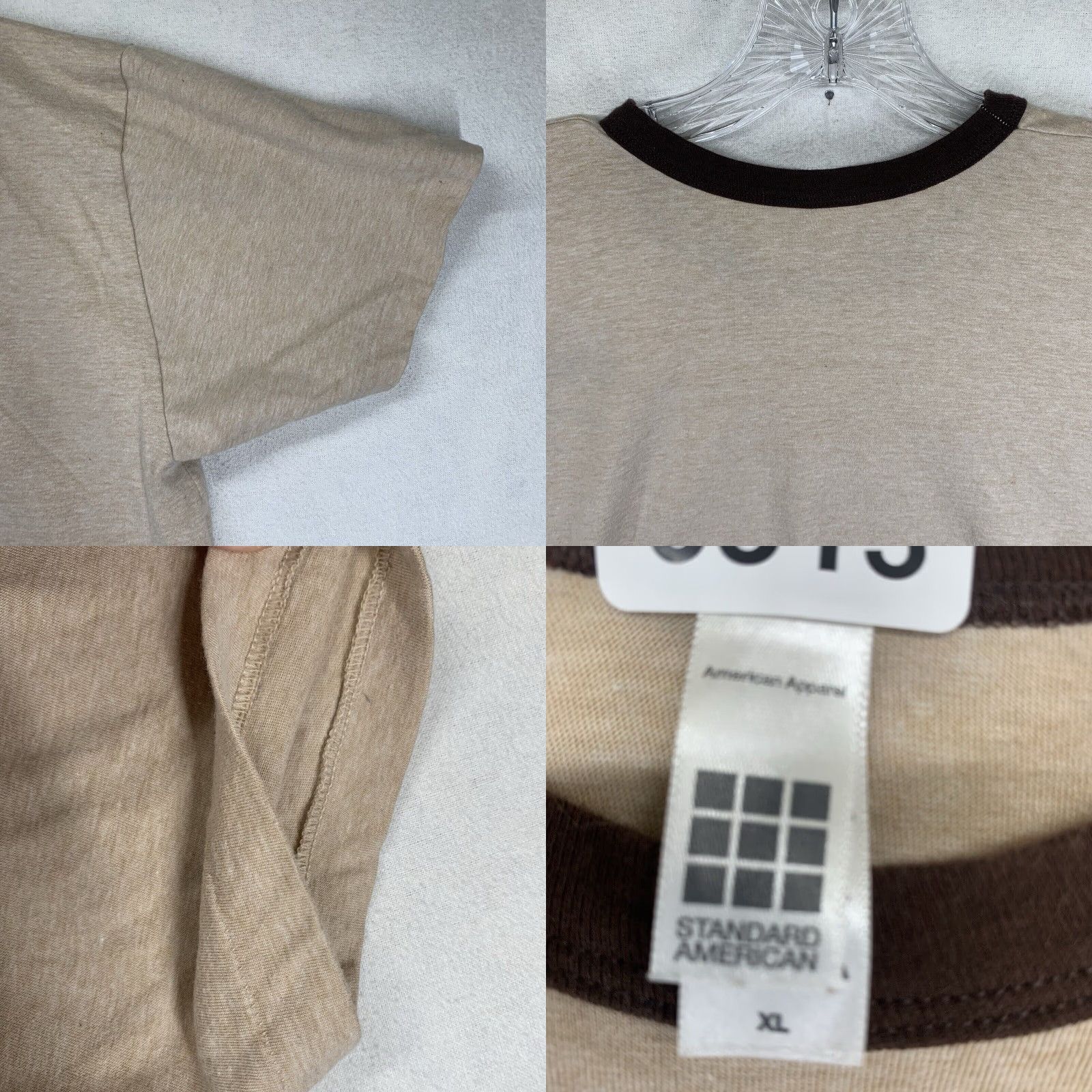 Etro John Wayne Cancer Foundation T Shirt Mens XL Cowboy Graphic Beige Western Logo Crew Neck Easy Care Size US XL / EU 56 / 4 - 8 Thumbnail